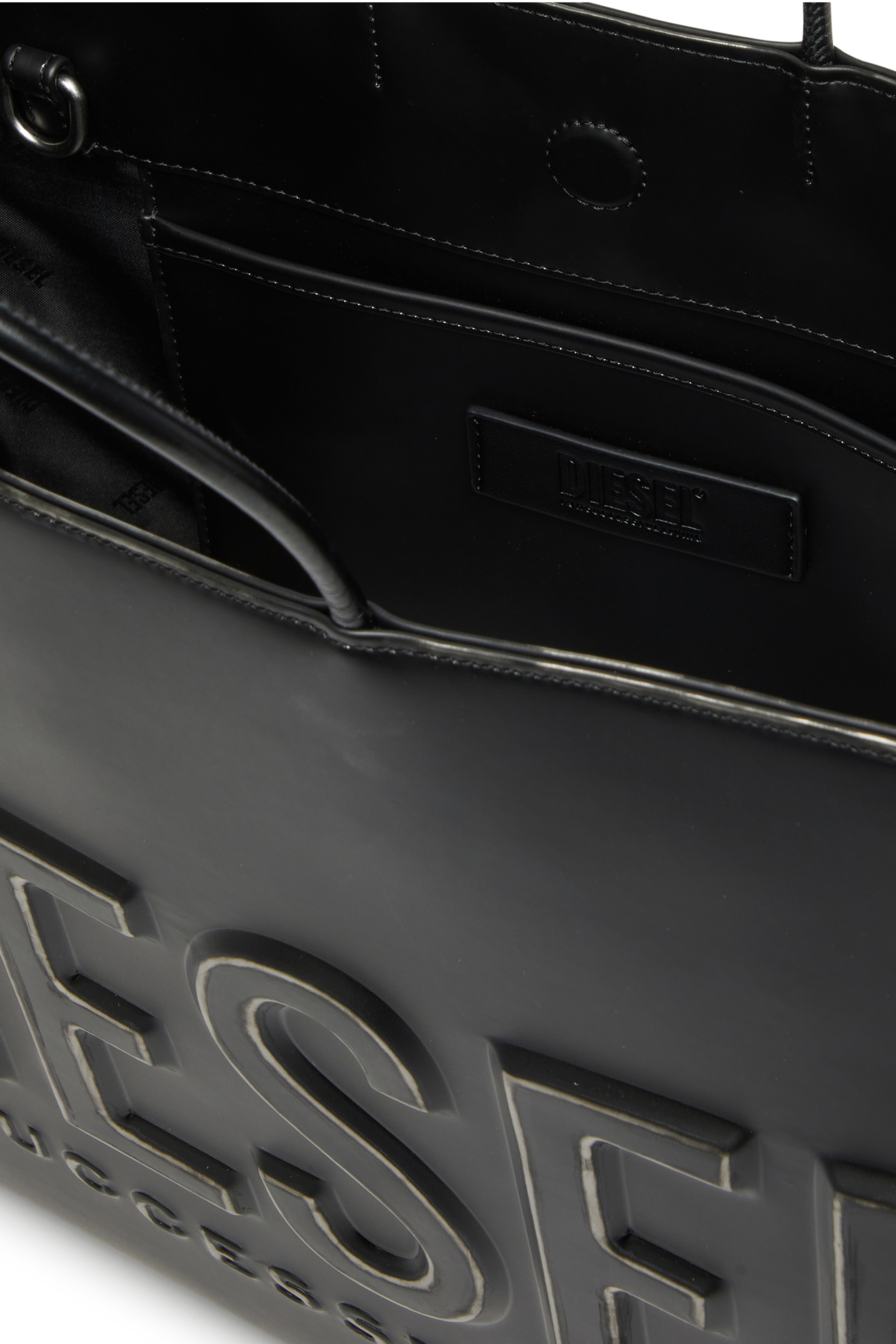 Diesel - DSL 3D TOTE EW X, Dsl 3D Sac avec bandoulière réglable Mixte in Noir - 3