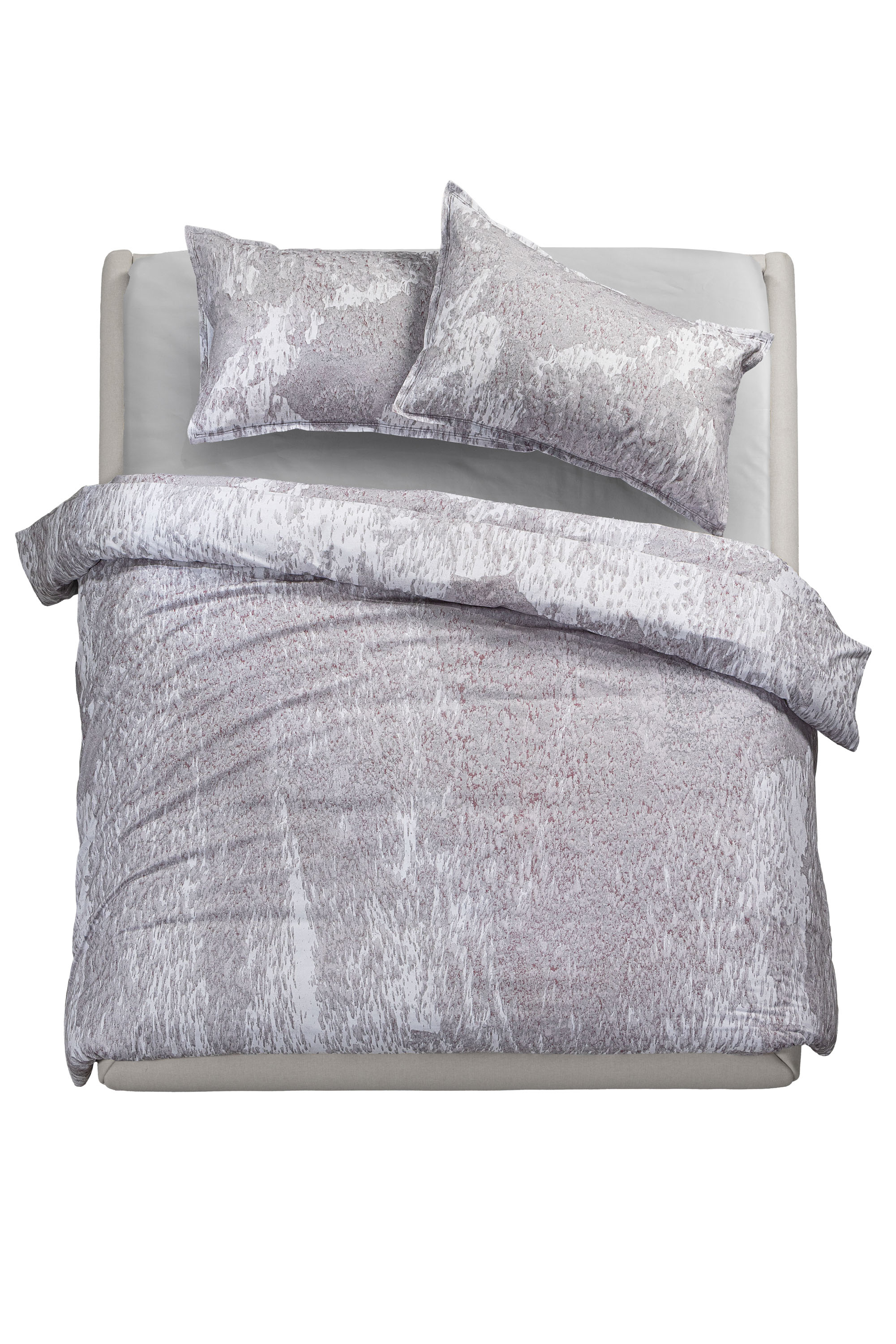 Diesel - 1015007 ACID RAIN - COTTON DUVET COVER, Parure Copripiumino in Cotone Unisex in Grigio - 1