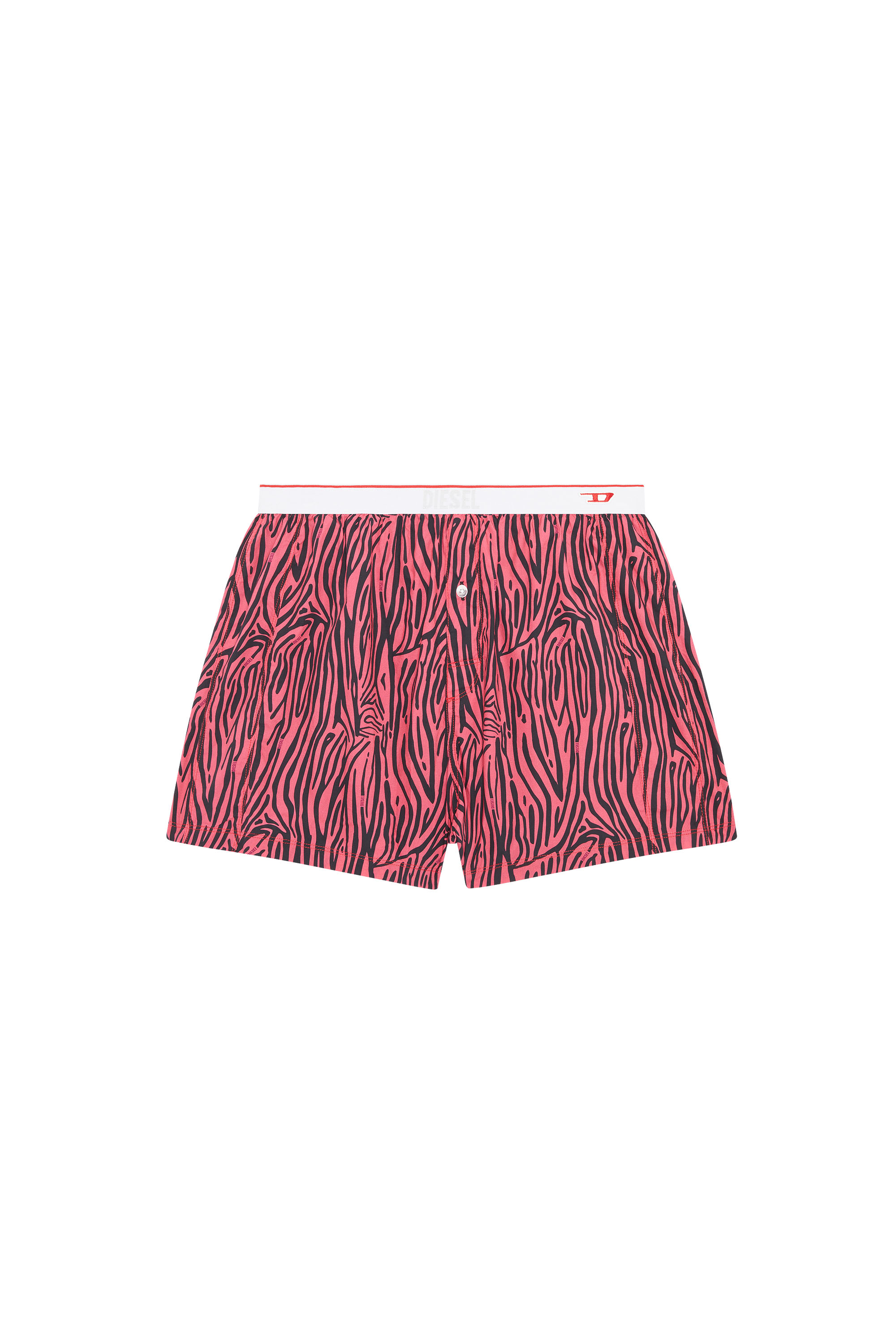 UUBX-STARK-EL, Nero/Rosso - Boxer Woven