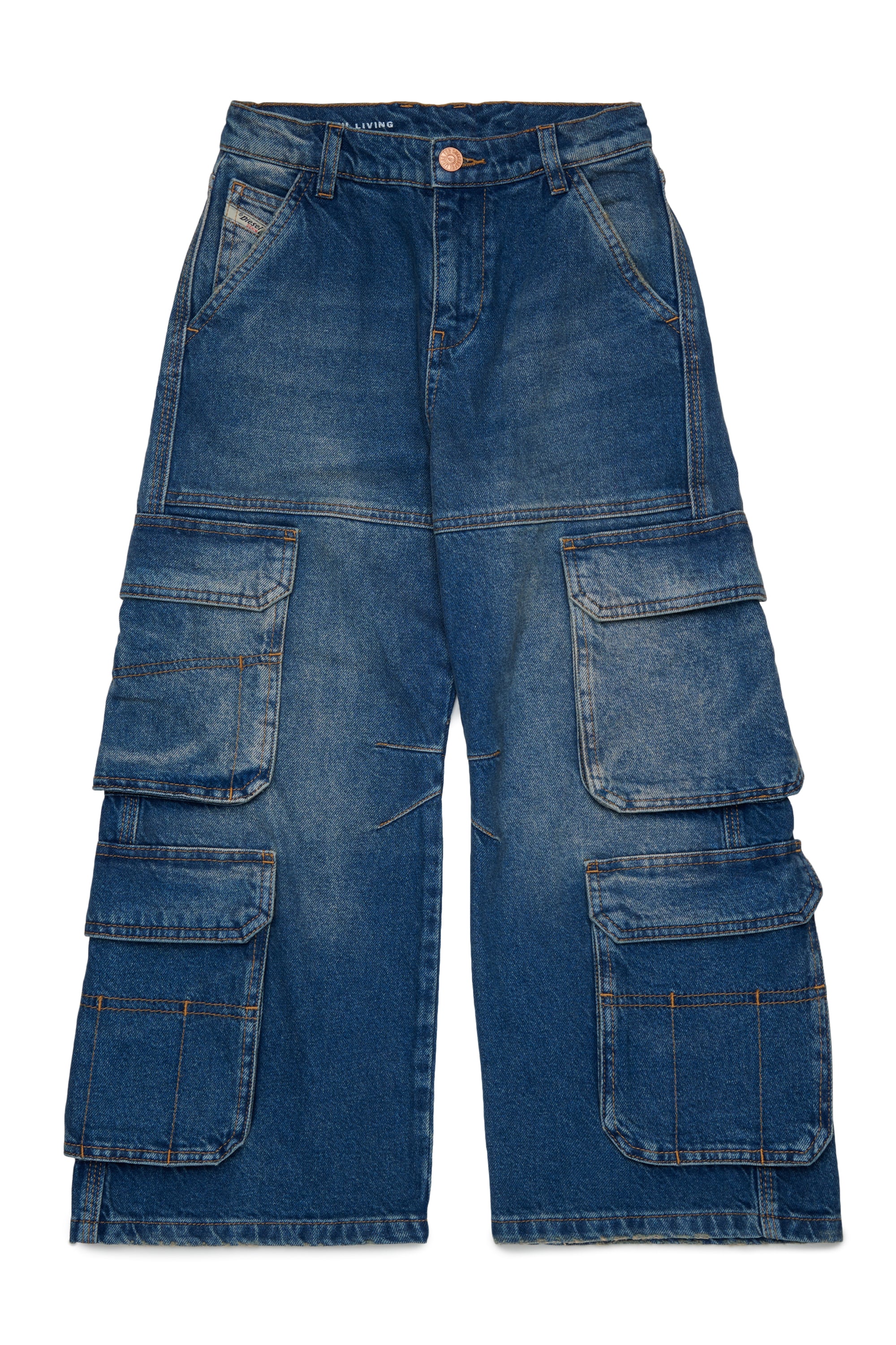 Diesel - Damen D-ARGJX-CARGO-S-J, Mittelblau - 1