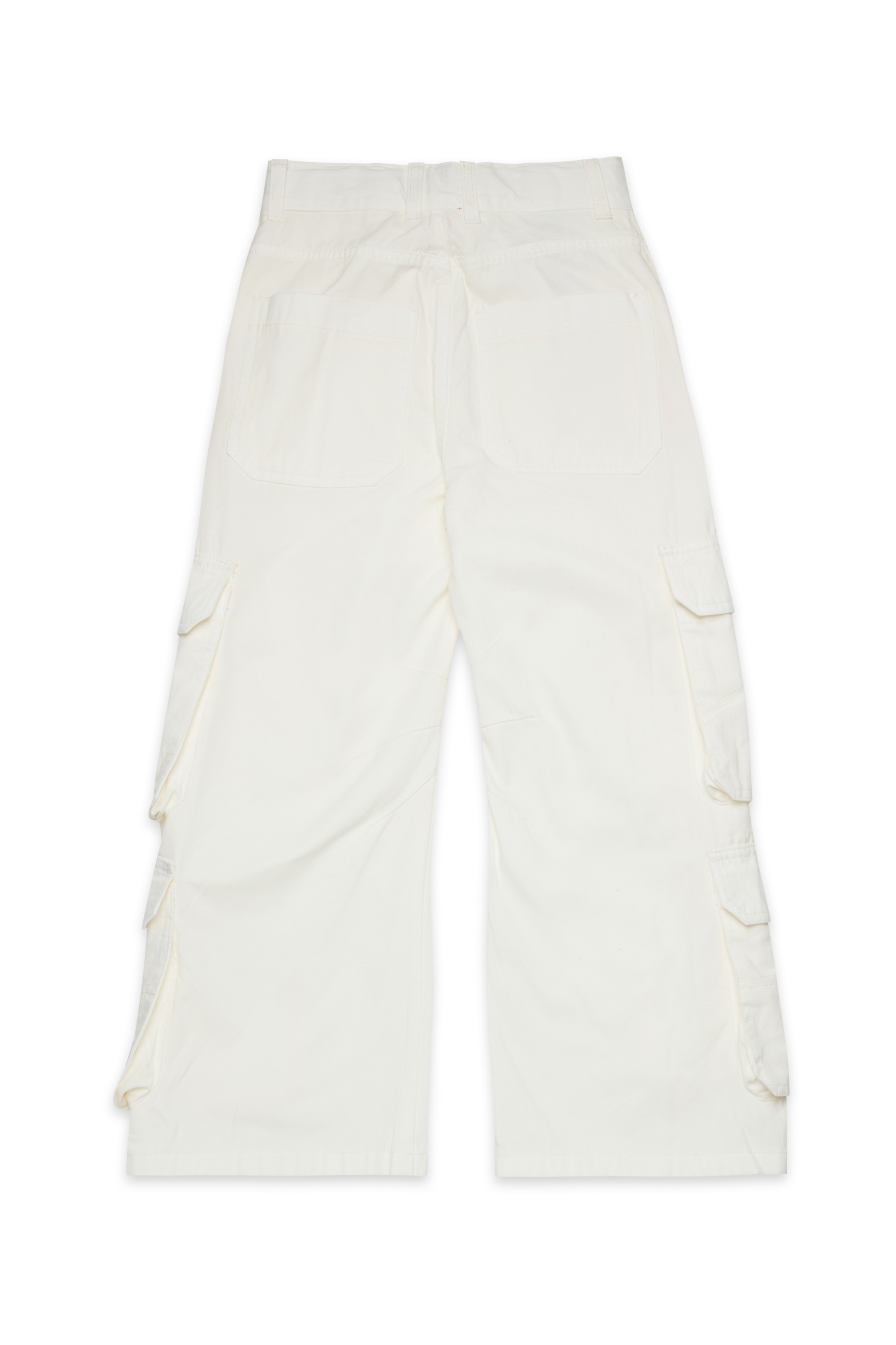 Diesel - PDARGJXCARGO, Pantalon cargo multi-poches Femme in Blanc - 2