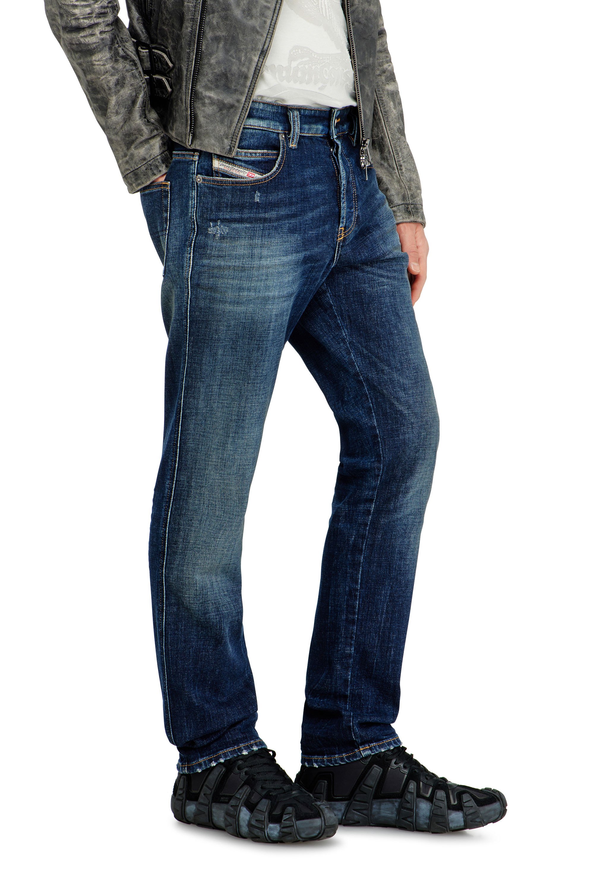 Diesel - Slim Jeans 1993 D-Vyl 0ADBN Homme, Bleu Fonc&eacute; - Image 7