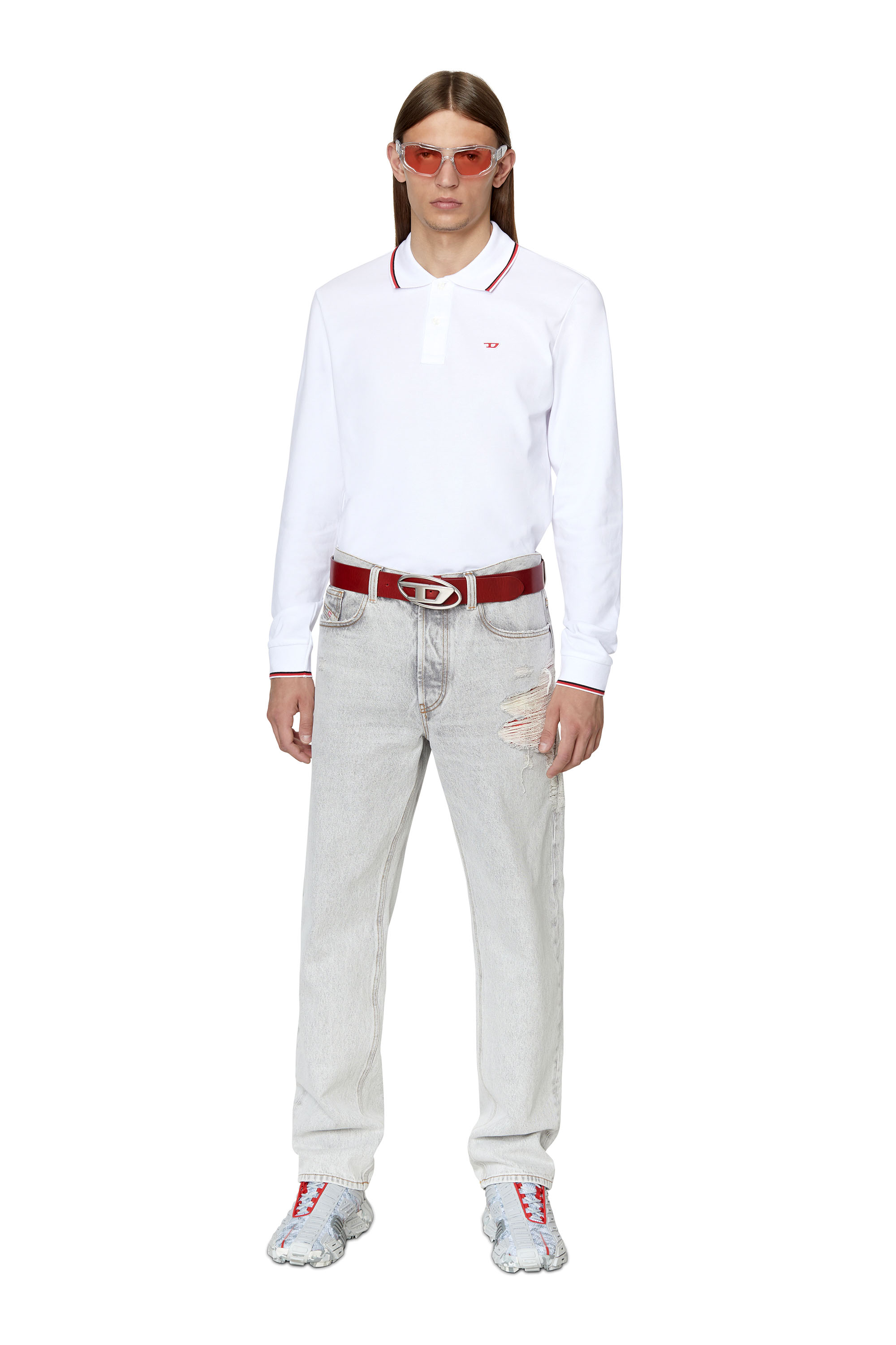 Diesel - T-SMITH-LS-D, White - Image 2