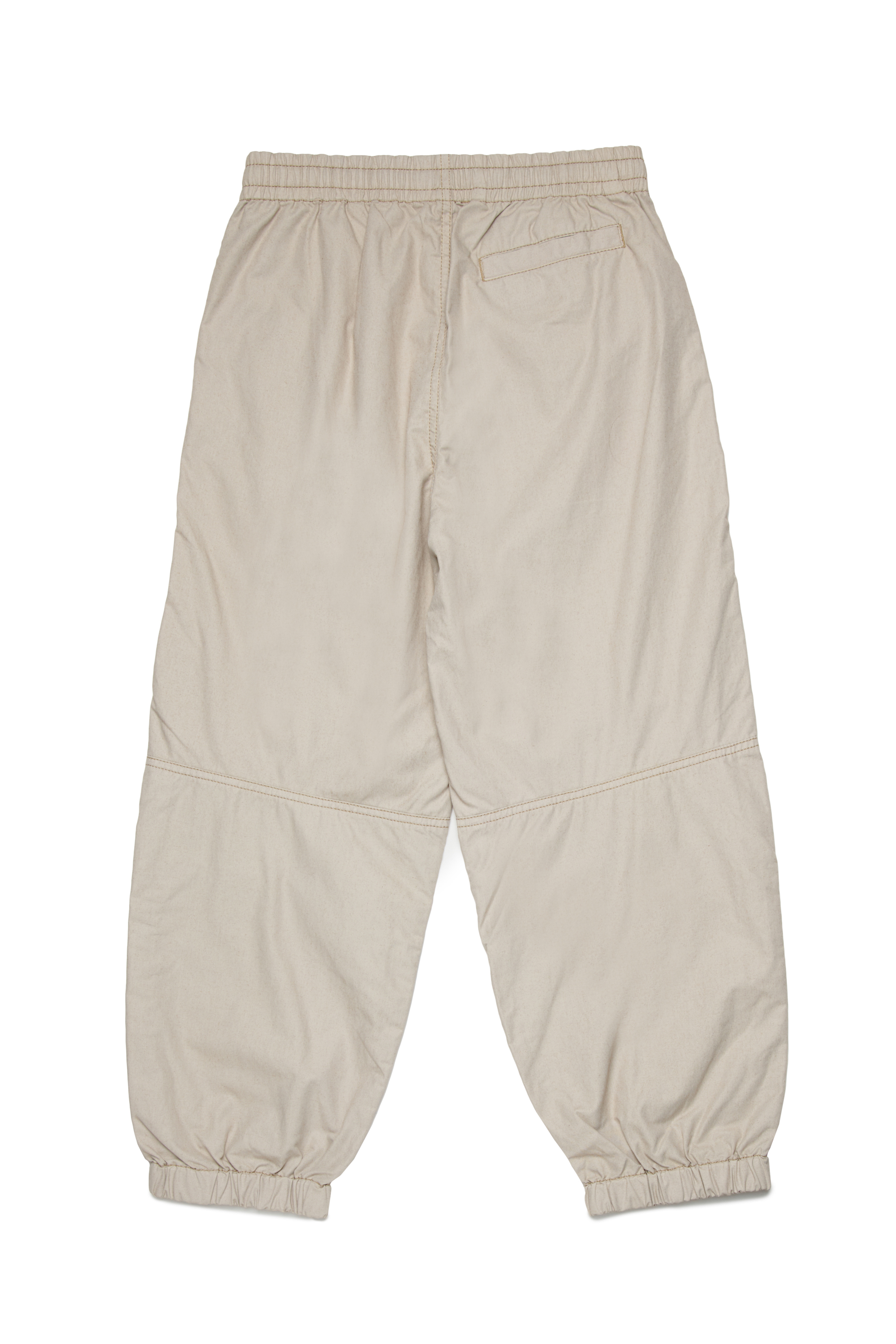 Diesel - PDIAMANDA, Pantalon à cordon de serrage avec broderie Oval D Mixte in Beige - 2