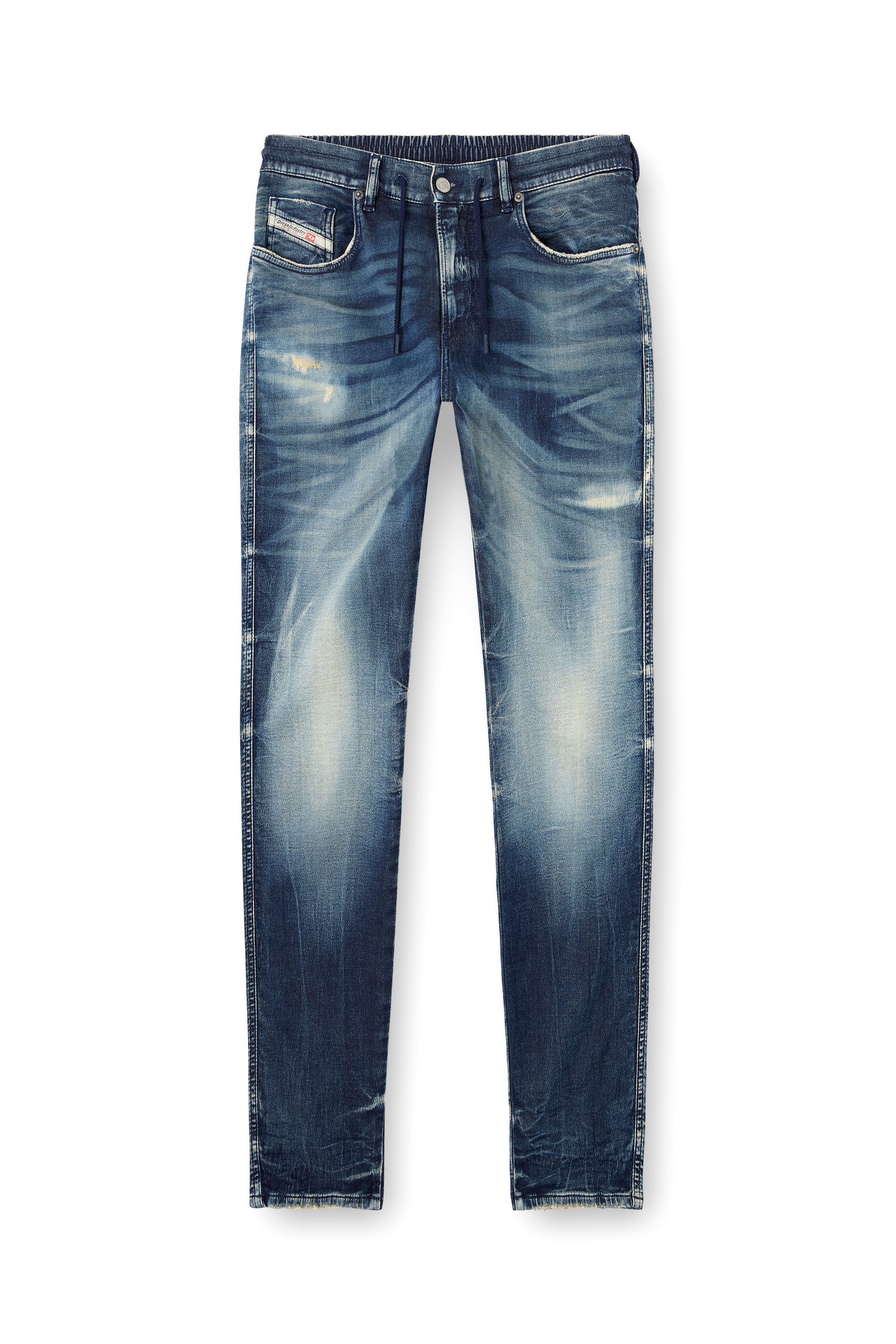 Diesel - Herren Slim 2060 D-Strukt Joggjeans® 068RZ, Dunkelblau - 3