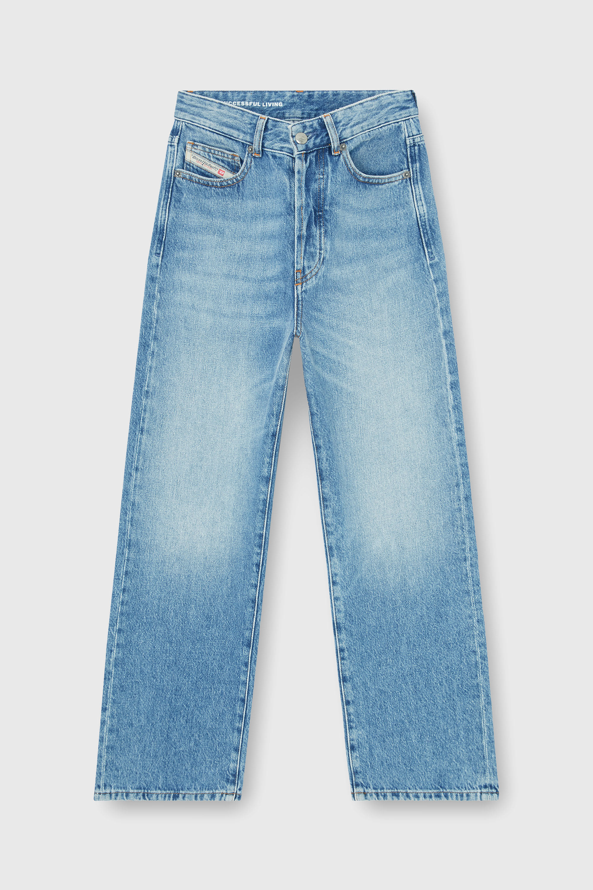 Diesel - Damen Regular Jeans 1981 D-Went 09Q07, Hellblau - 6