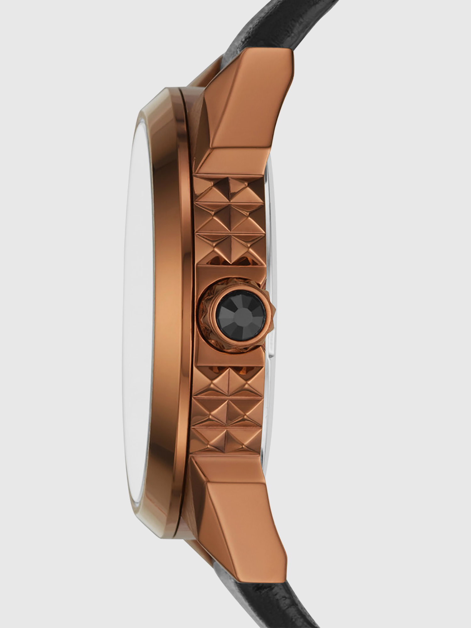 Diesel - DZ5559, Woman's Nuki polished copper case watch, 38 mm in Black - 2