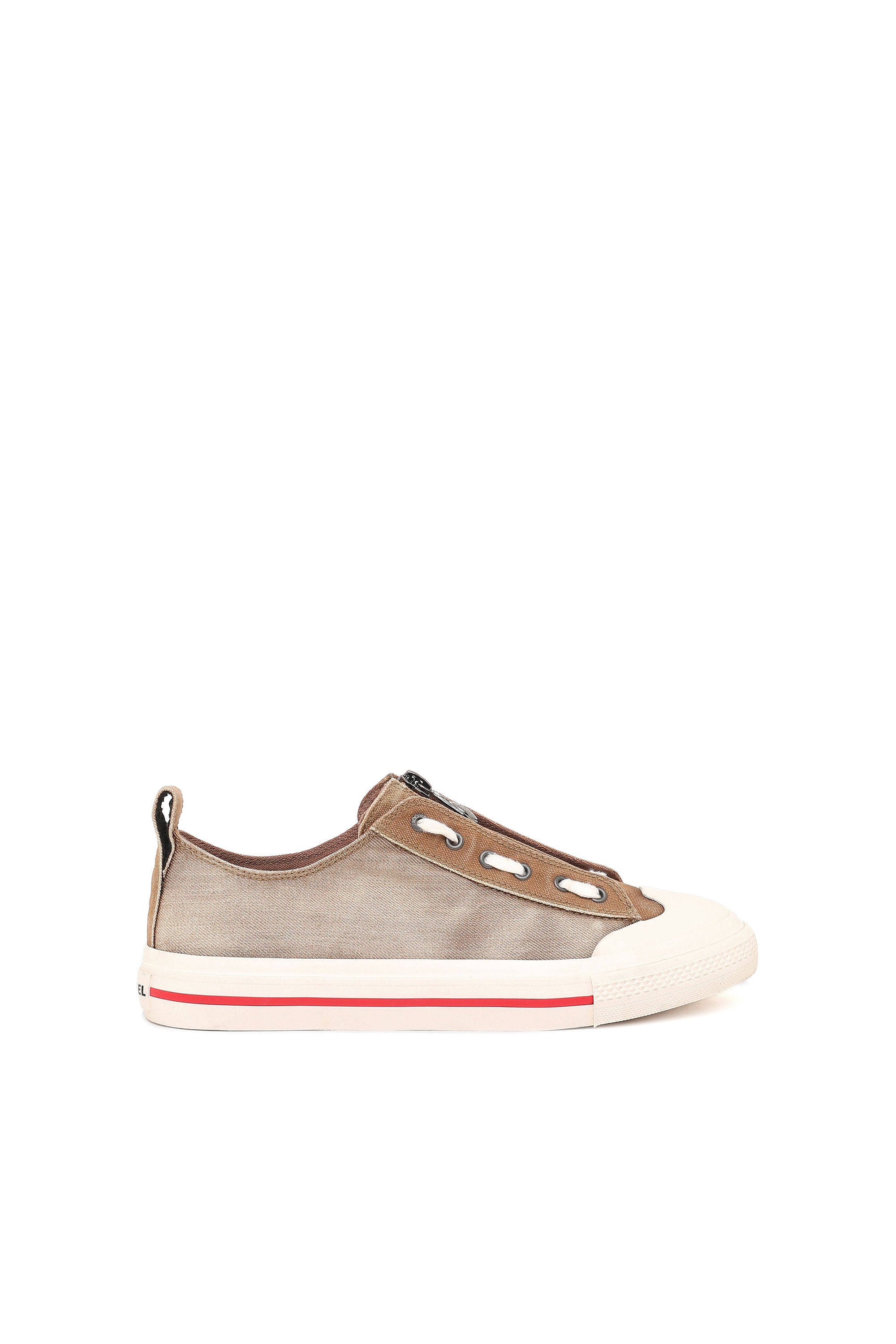 S-ASTICO LZIP, Marron Clair - Baskets