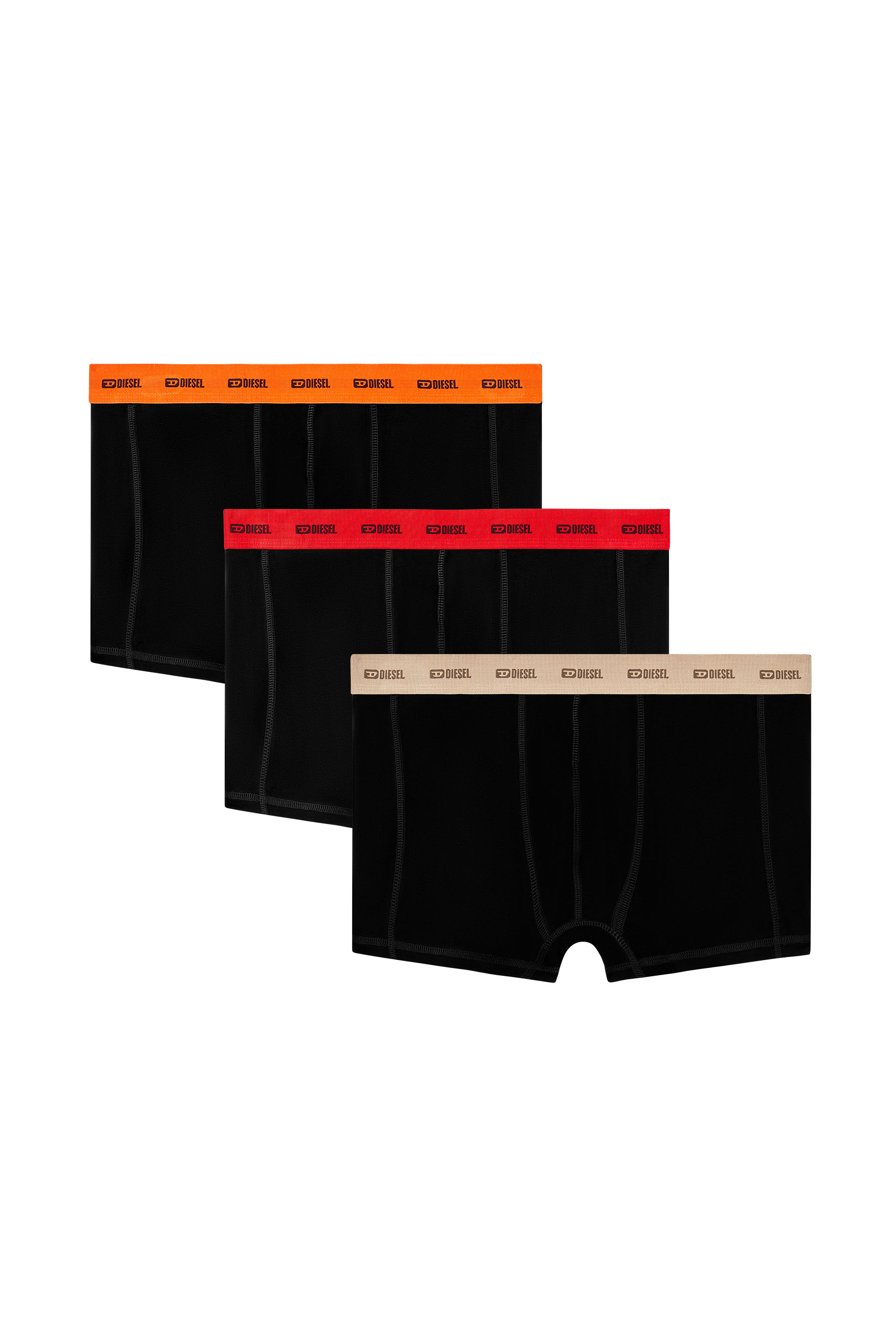 Diesel - DAMIEN-UTLT-3PACK, Herren Retropants im Dreierpack in null - 1