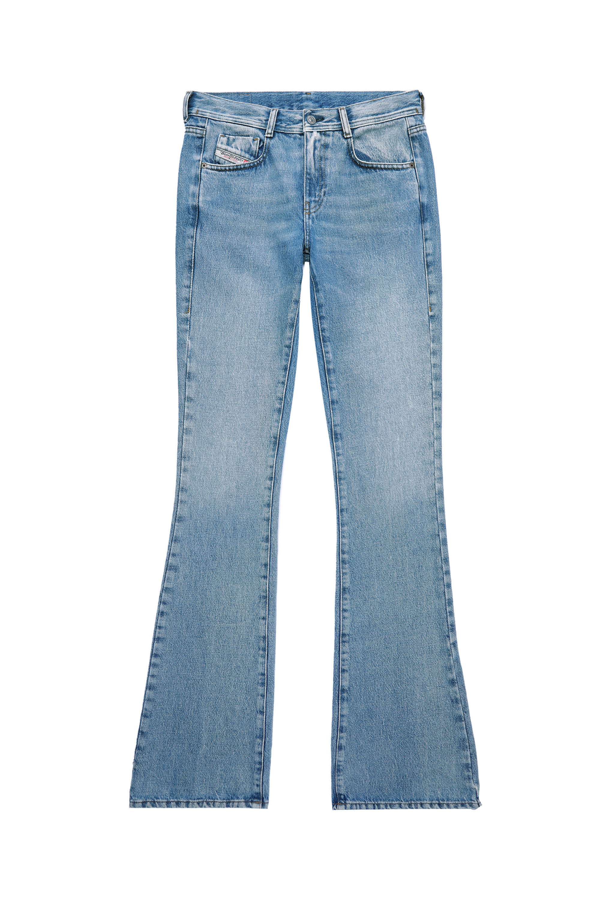 1969 D-EBBEY 09C16 Bootcut and Flare Jeans, Blu medio - Jeans