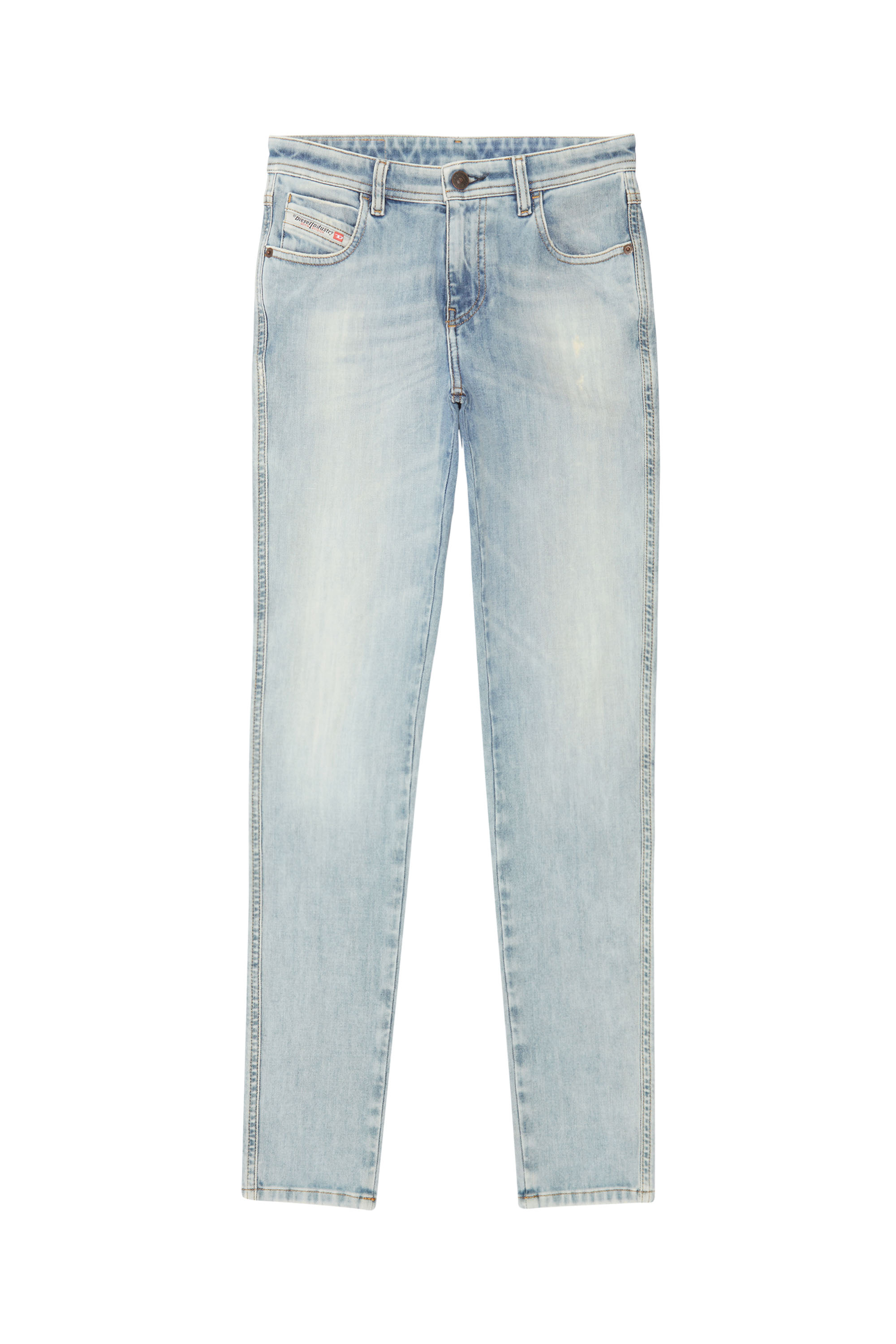 Diesel - 2015 BABHILA 09B68 Skinny Jeans, Bleu Clair - Image 6