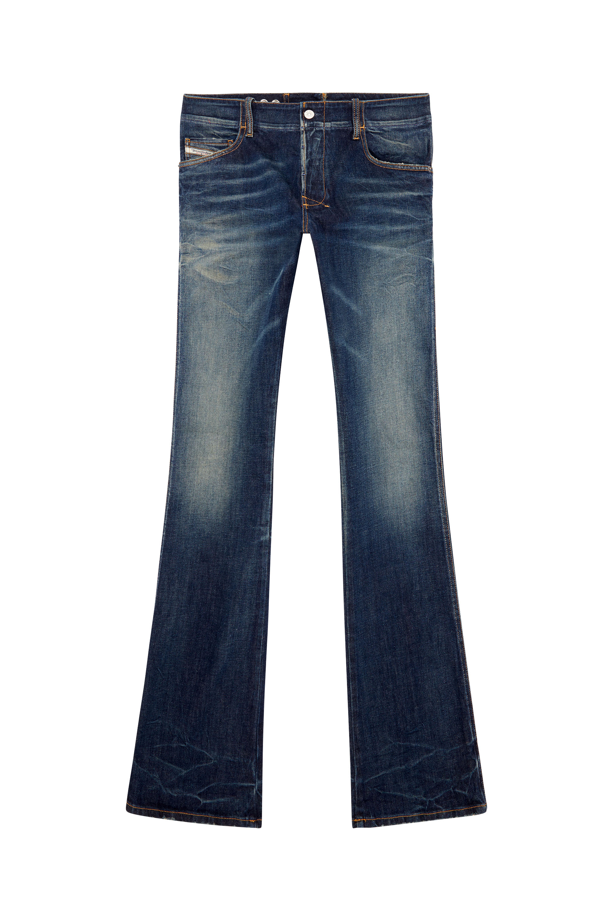 Diesel - Bootcut Jeans D-Backler 09H79, Blu Scuro - Image 3