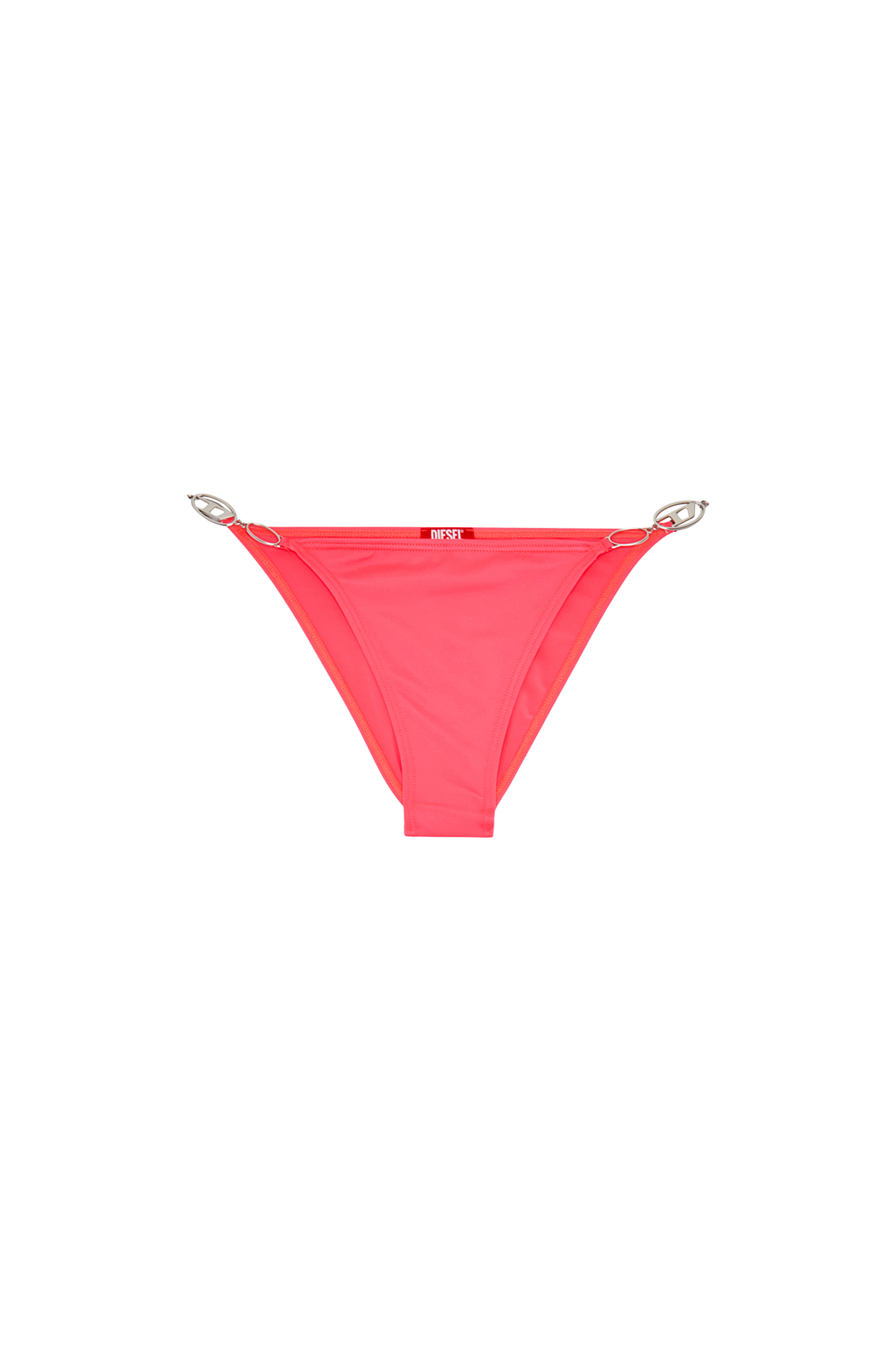 Diesel - BFPN-IRINA, Femme Bas de bikini avec plaques Oval D in Rose - Image 4