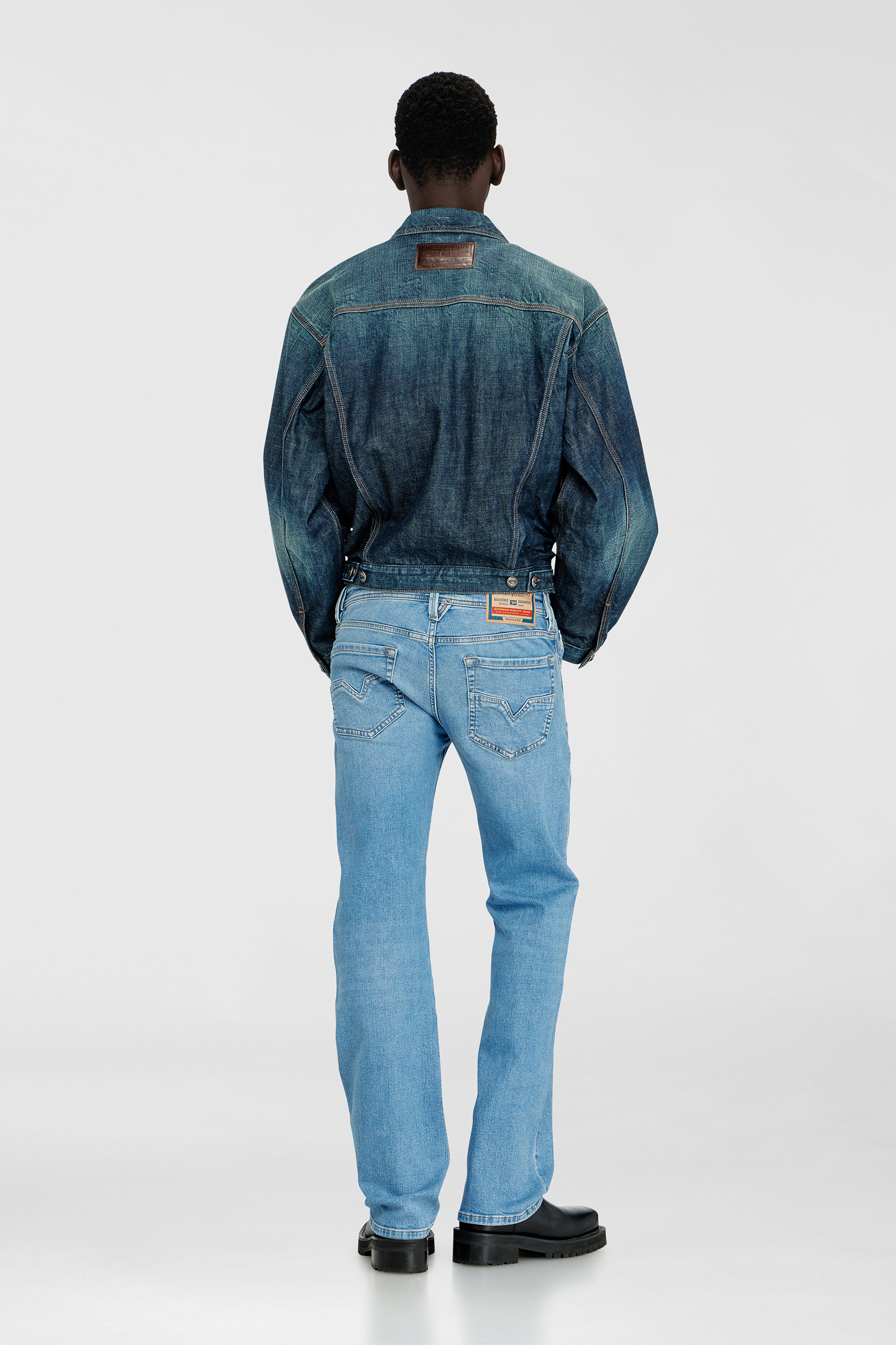 Diesel - Herren Regular Jeans 1985 Larkee 0HDBJ, Hellblau - 3