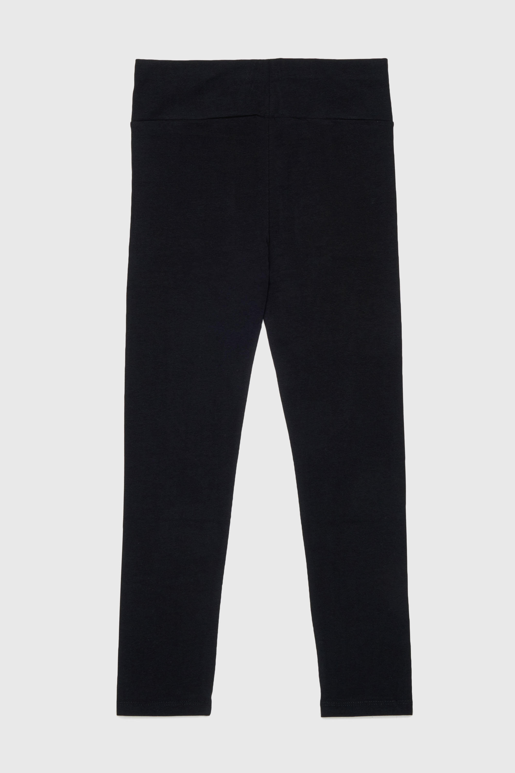 Diesel - PCEFY, Leggings en coton avec logo d&eacute;coup&eacute; Femme in Noir - 2