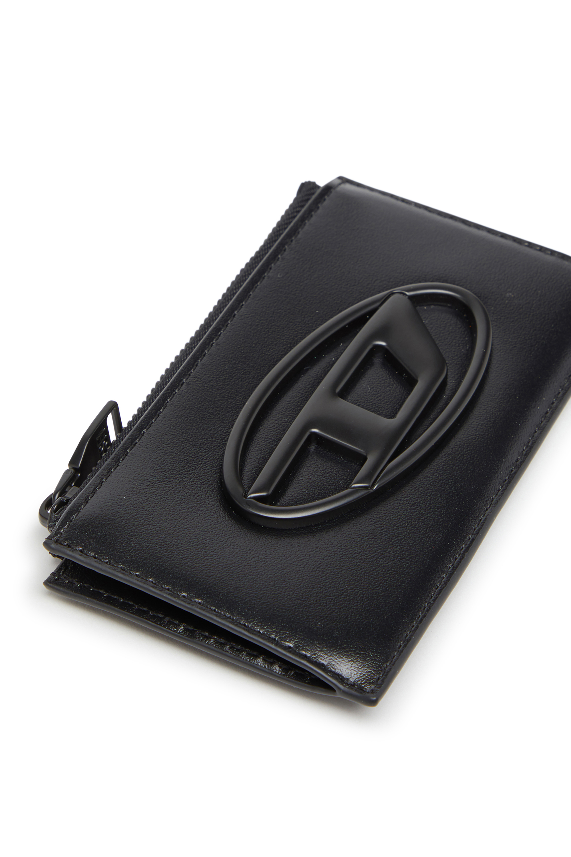 Diesel - HOLI-D CARD HOLDER III, Portacarte in pelle Uomo in Nero - 3