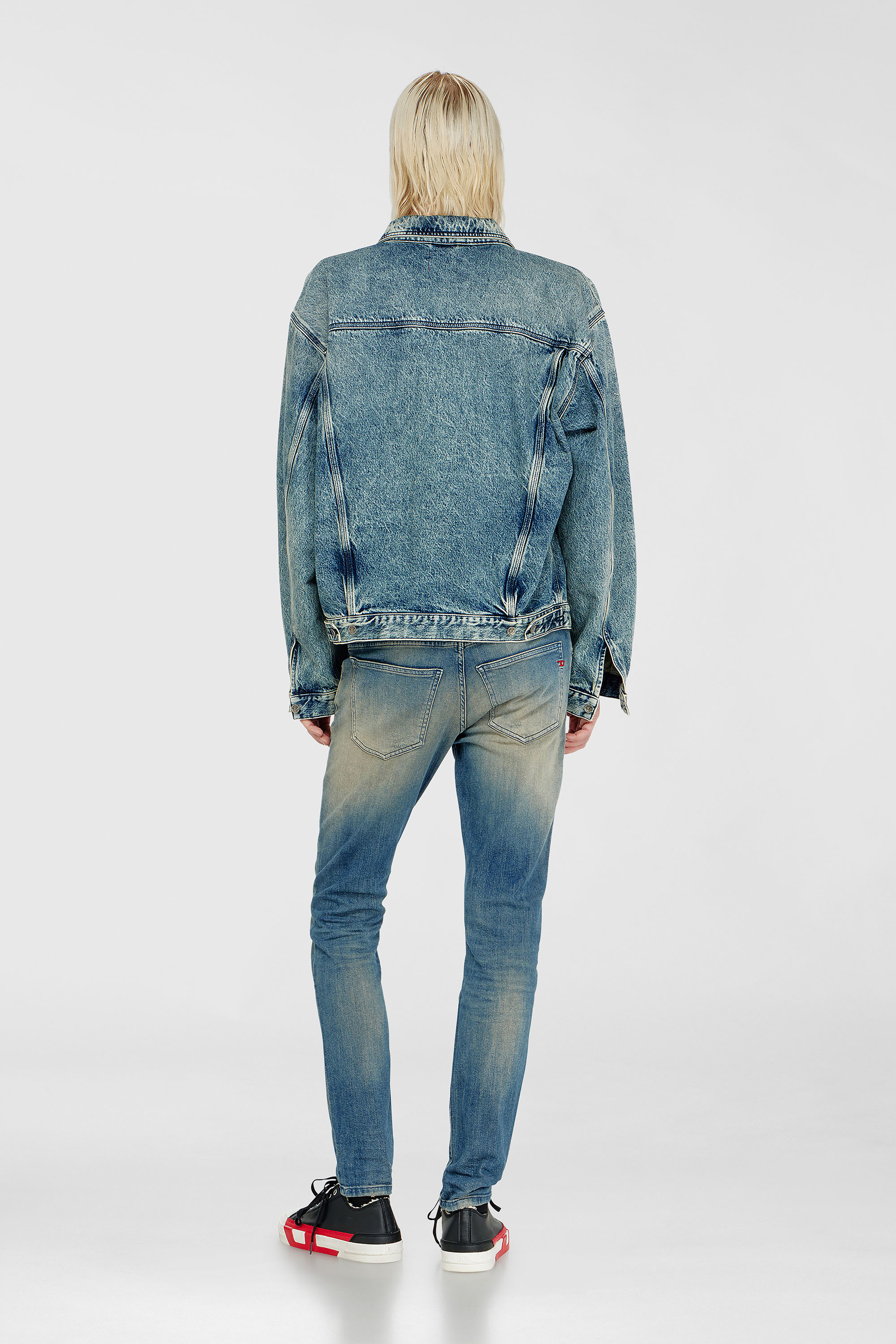 Diesel - Herren Slim Jeans 2019 D-Strukt 0KBBW, Mittelblau - 3