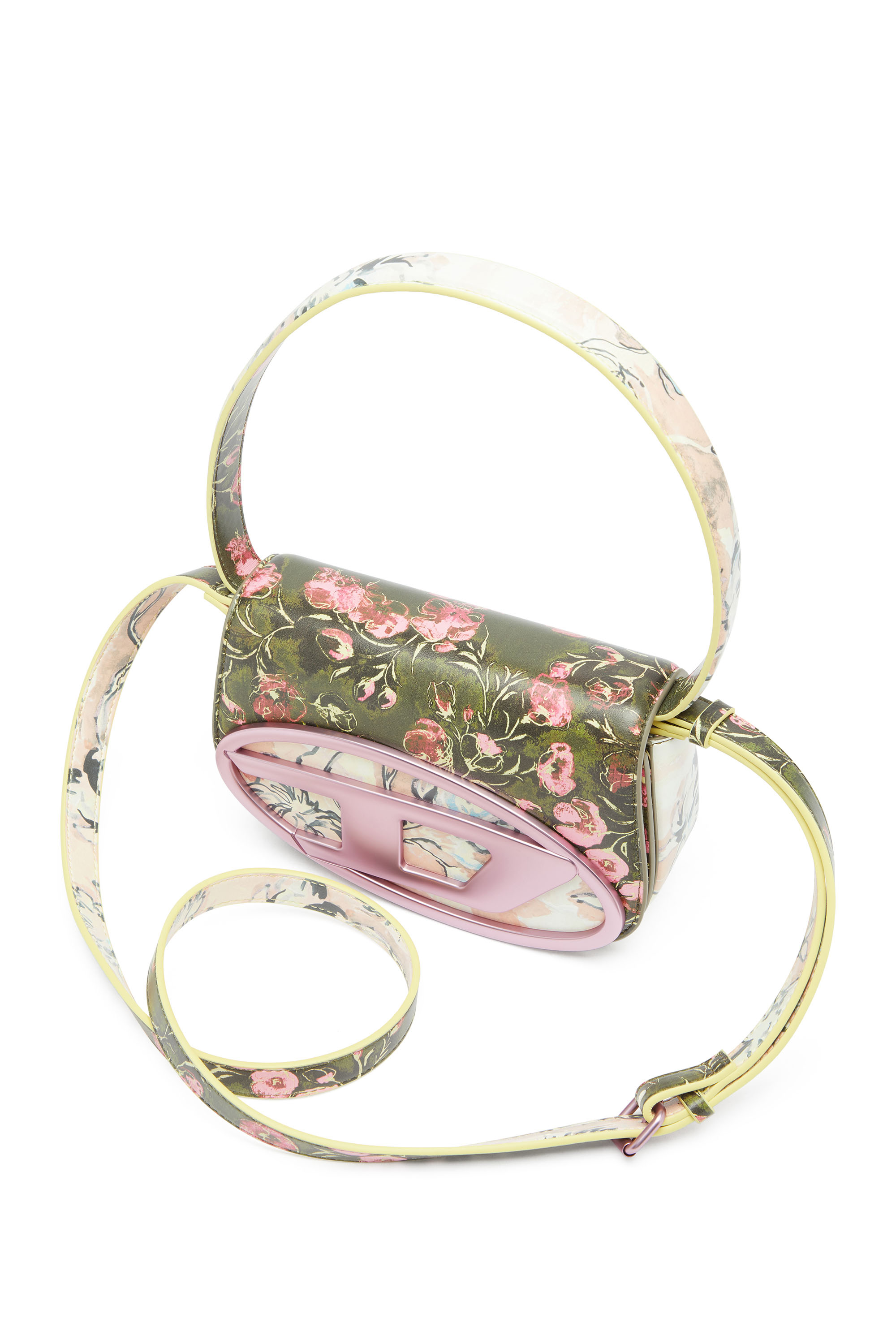 Diesel - 1DR, 1DR-Borsa iconica con stampa floreale Donna in Multicolor - 6