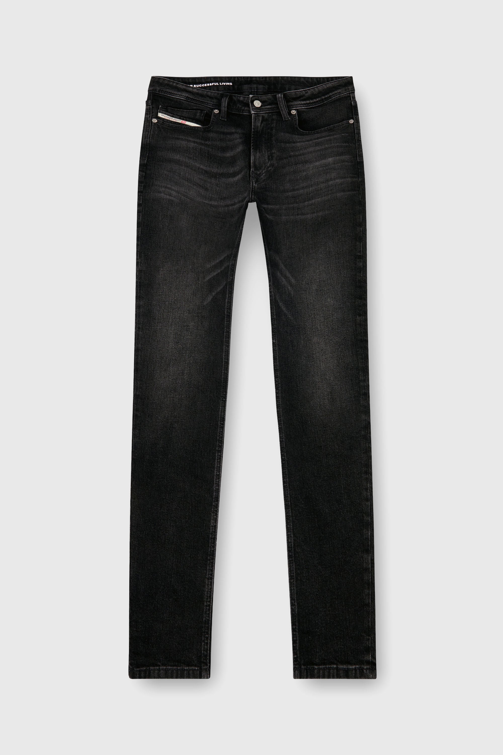 Diesel - Skinny Jeans 1979 Sleenker 0GRDA Uomo, Nero/Grigio scuro - Image 2