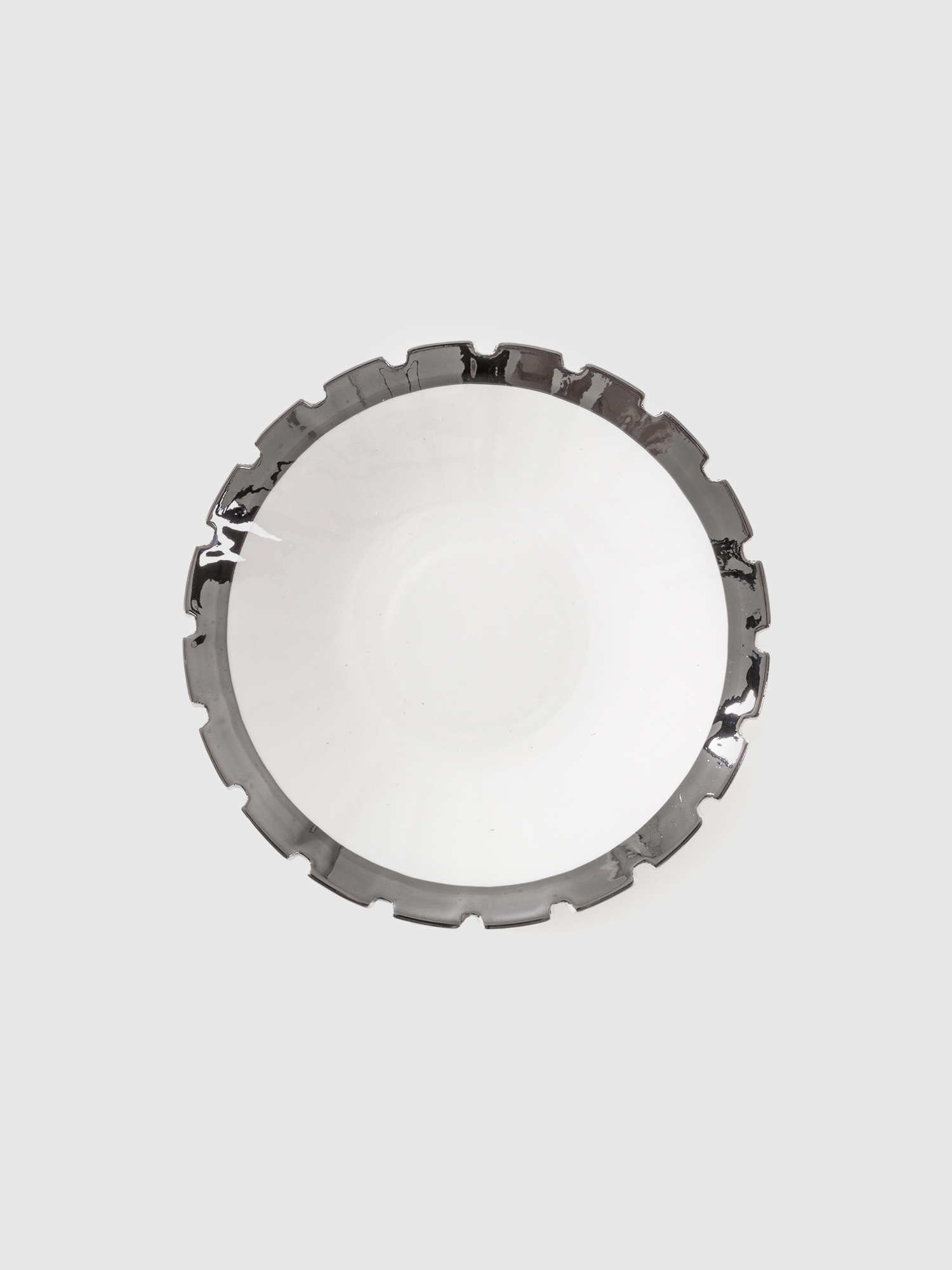 Diesel - 10990SIL MACHINE, Unisex Suppenteller aus Porzellan in Weiß - 1