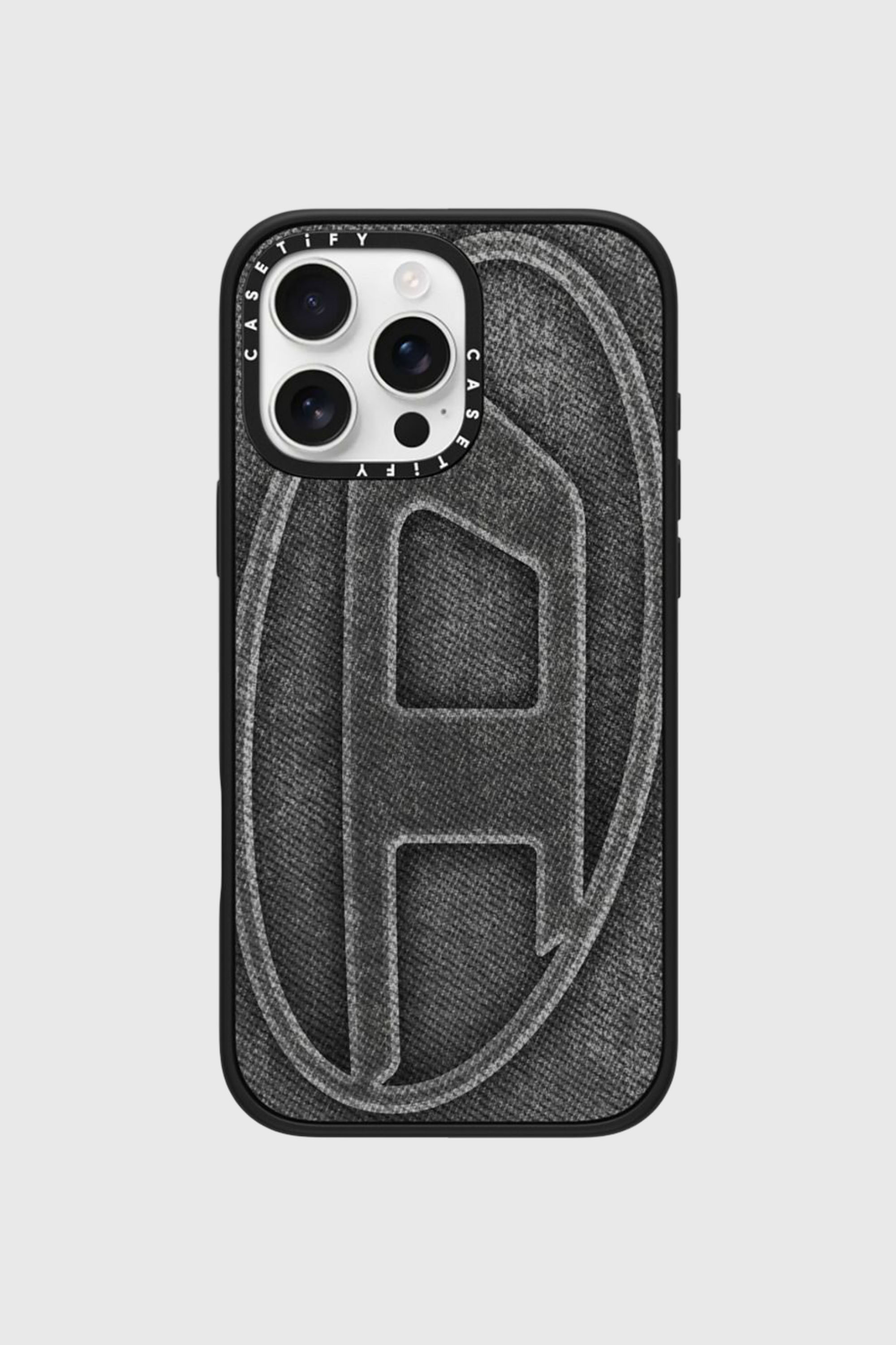 Diesel - 60576 MOULDED CASE, Custodia Oval D impact per iPhone 16 Pro Max Unisex in Nero - 1