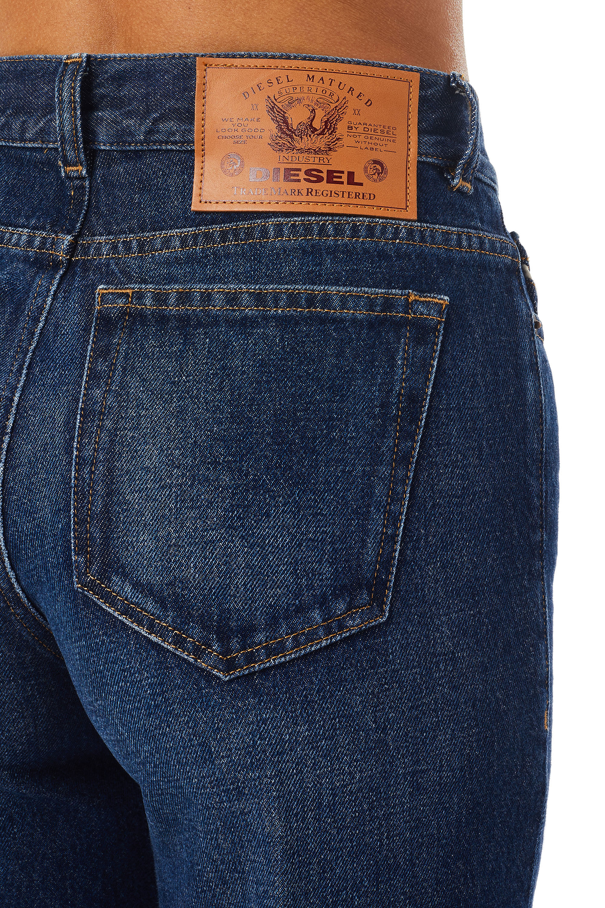 Diesel - 1978 09C03 Bootcut and Flare Jeans, Blu Scuro - Image 4