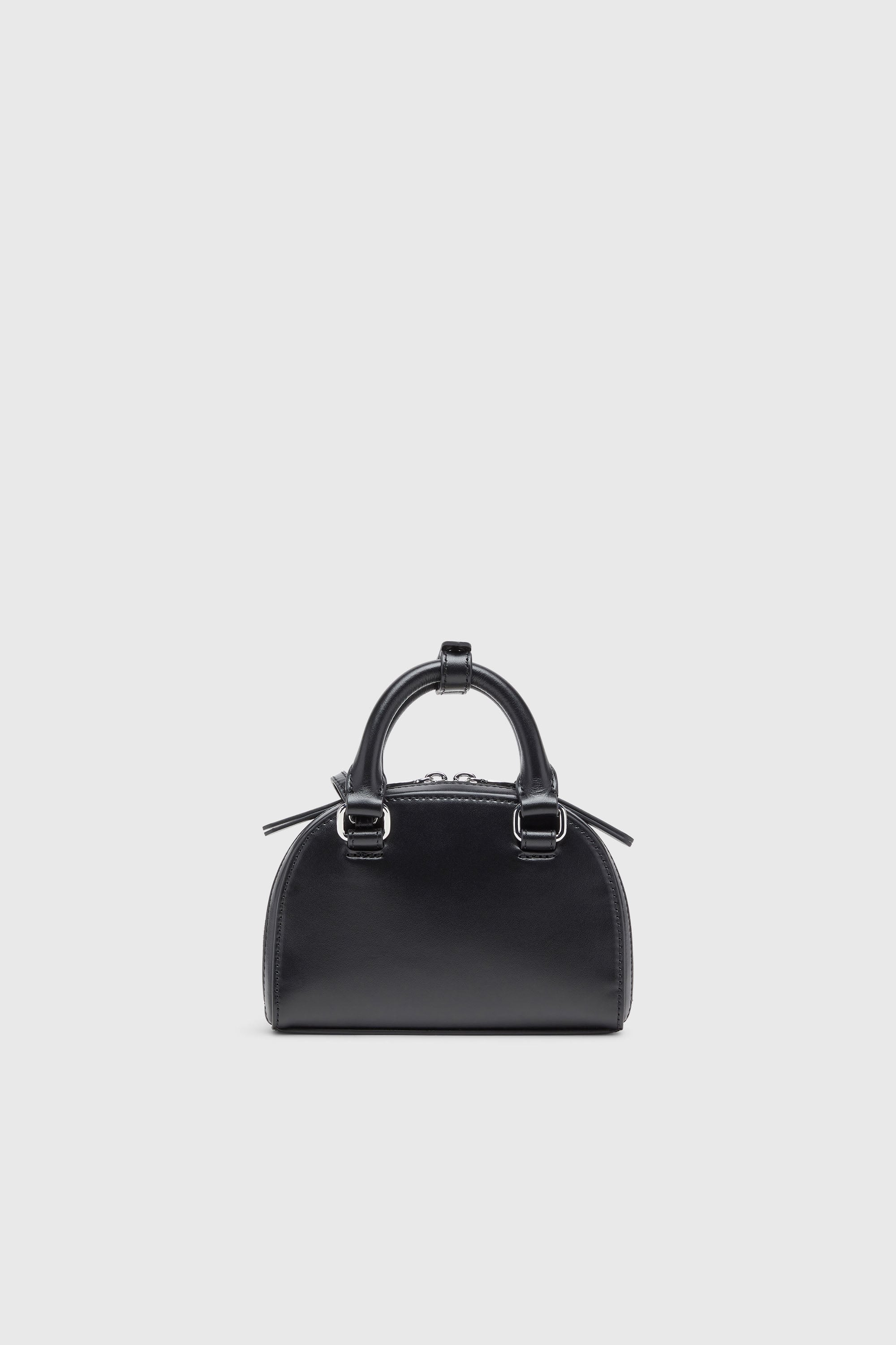 Diesel - 1DR DOME CROSSBODY XS, 1DR Dome-Borsa bowling slim in nappa Donna in Nero - 3