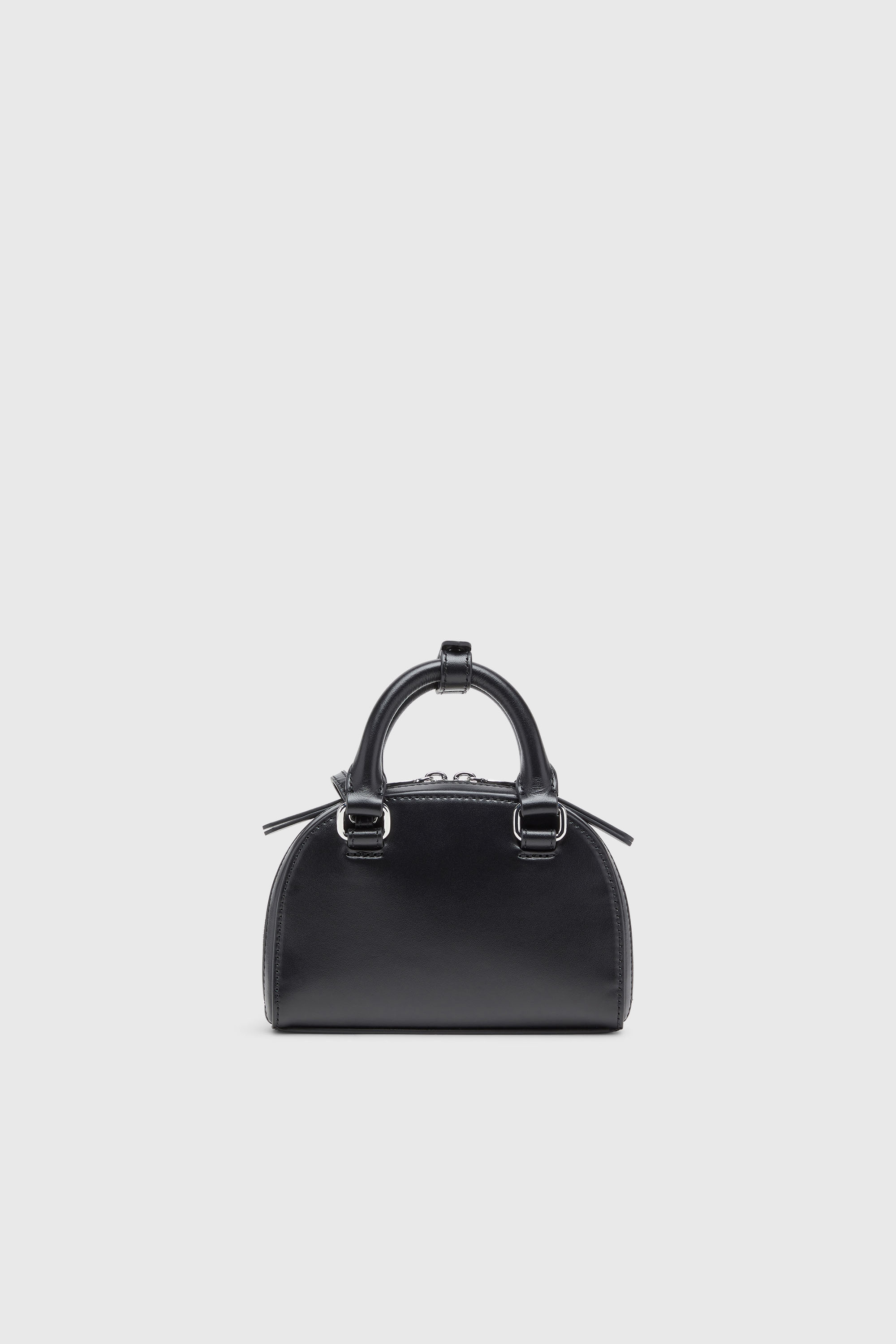 Diesel - 1DR DOME CROSSBODY XS, 1DR Dome-Borsa bowling slim in nappa Donna in Nero - 3