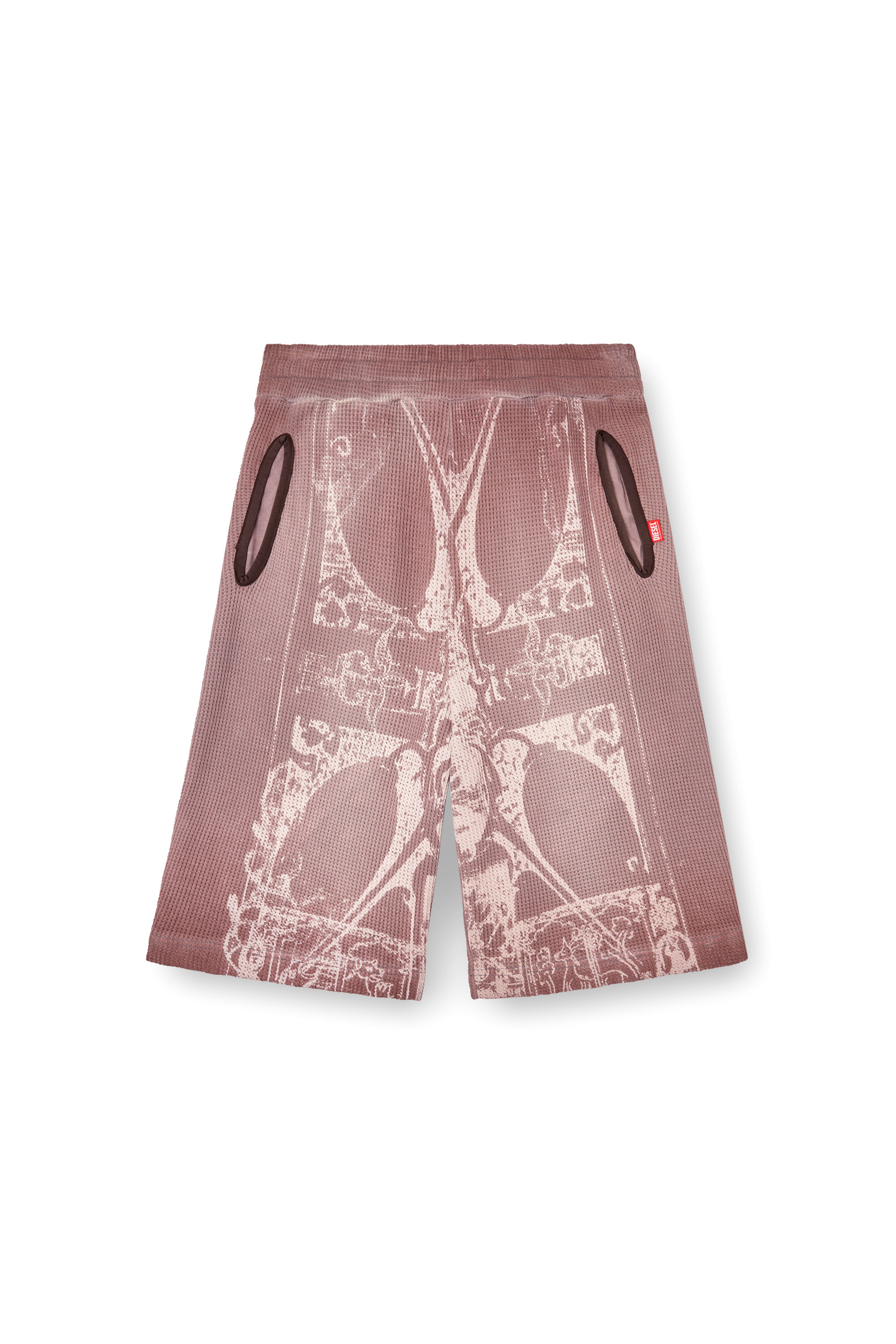 Diesel - P-WARKY-SHORT, Short con stampa medievale Uomo in ToBeDefined - 3
