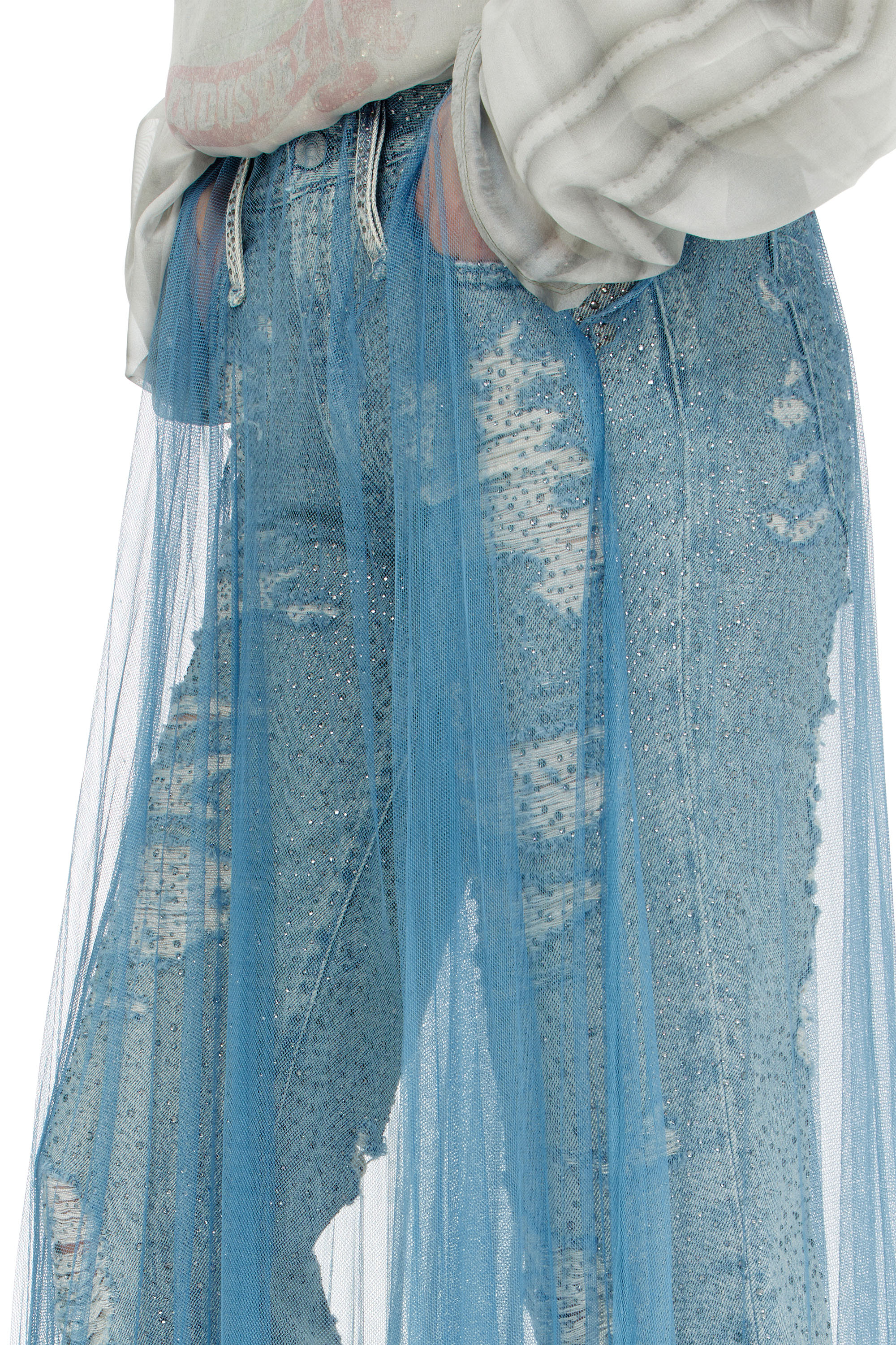 Diesel - Damen Regular Jeans D-Aisi 0DBER, Mittelblau - 8
