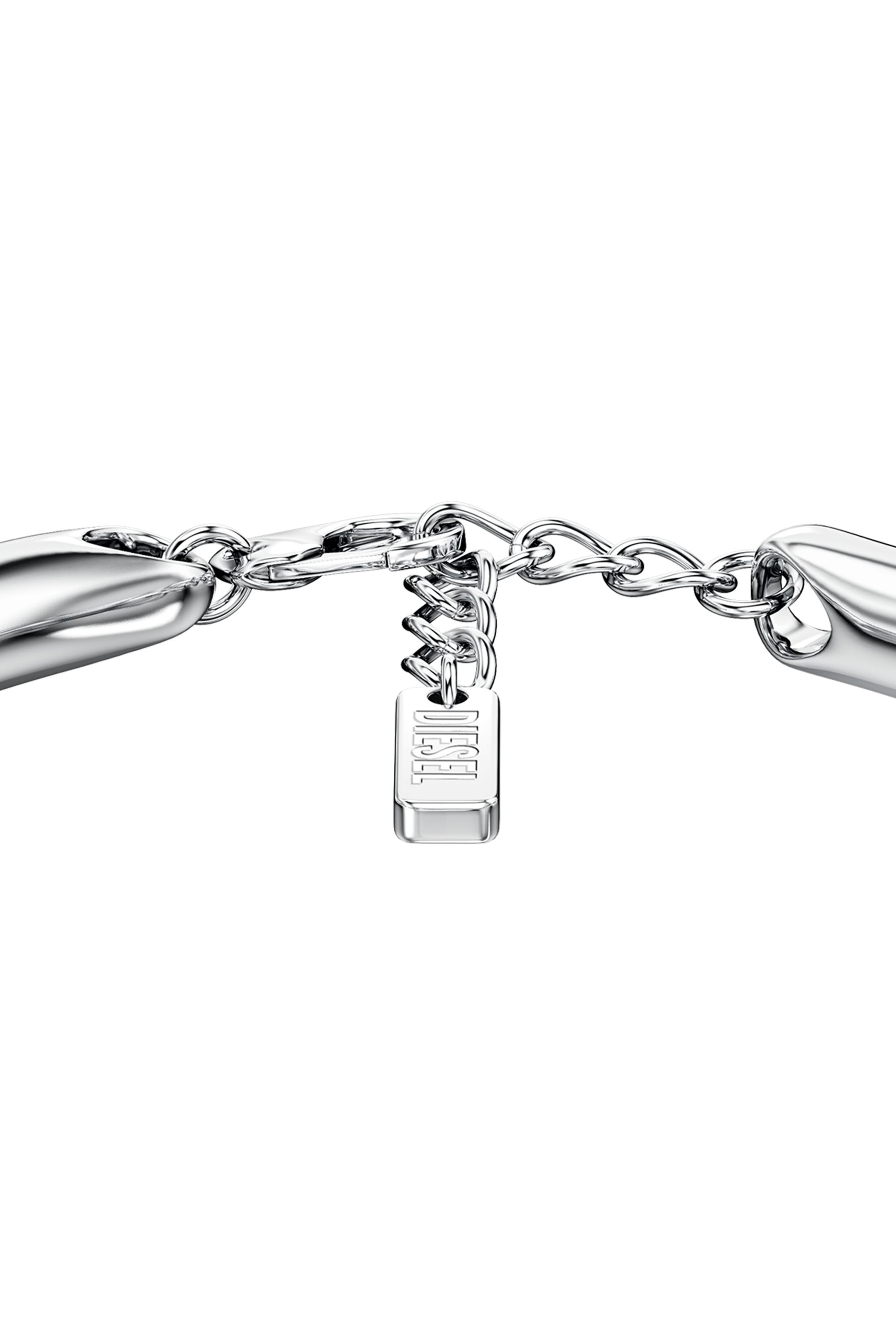 Diesel - DX1696040 JEWELLERY, Unisex Armband aus Edelstahl in Silber - 2