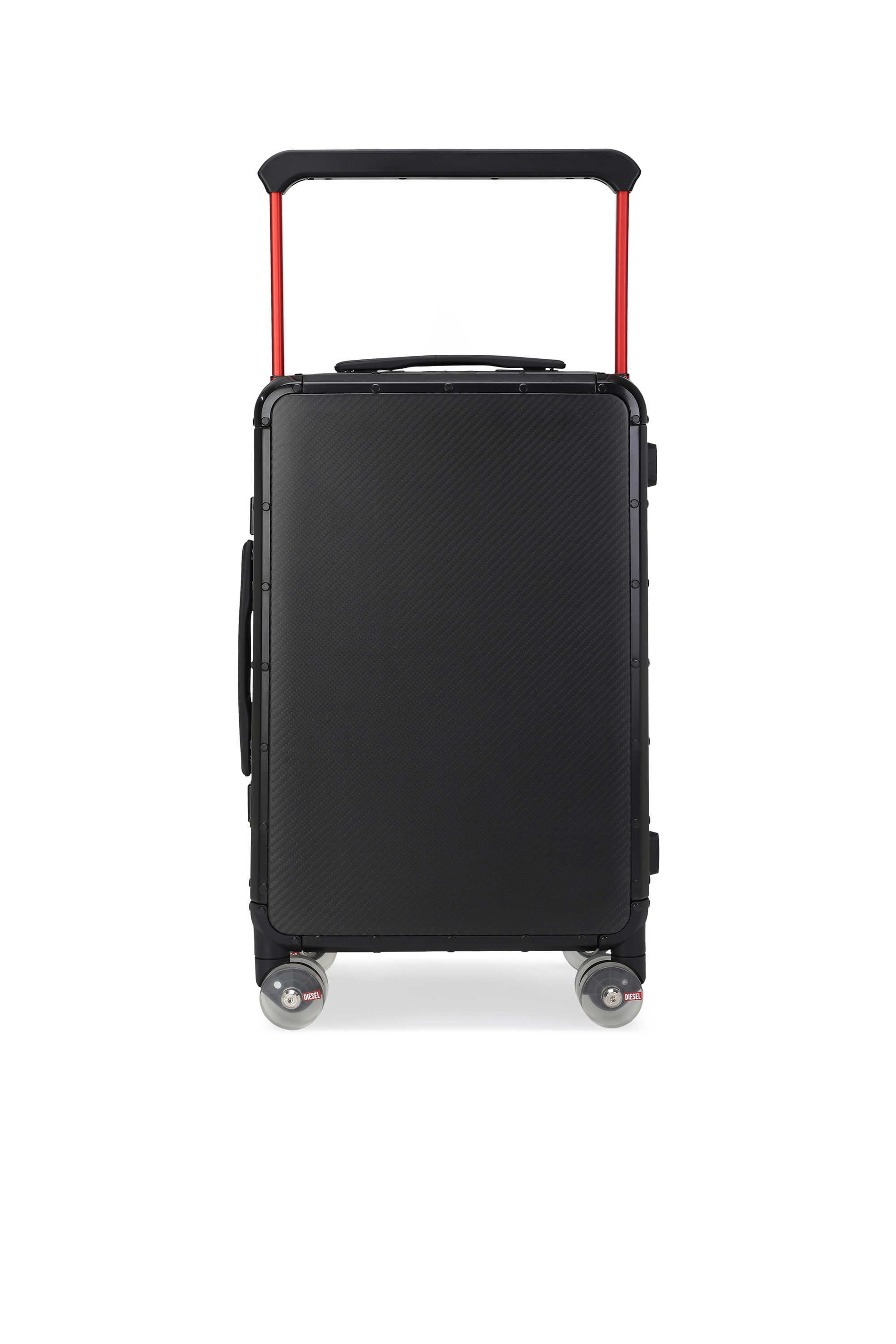 Diesel - DSL CARBON FIBER TROLLEY-BLACK- DSL001, Valigia in fibra di carbonio taglia S Unisex in Nero - 2