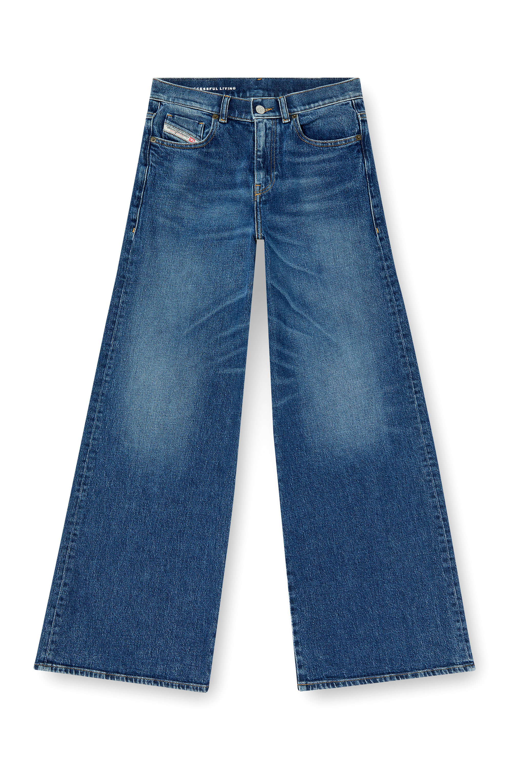 Diesel - Damen Flare Jeans 1978 D-Akemi 09L21, Mittelblau - 6
