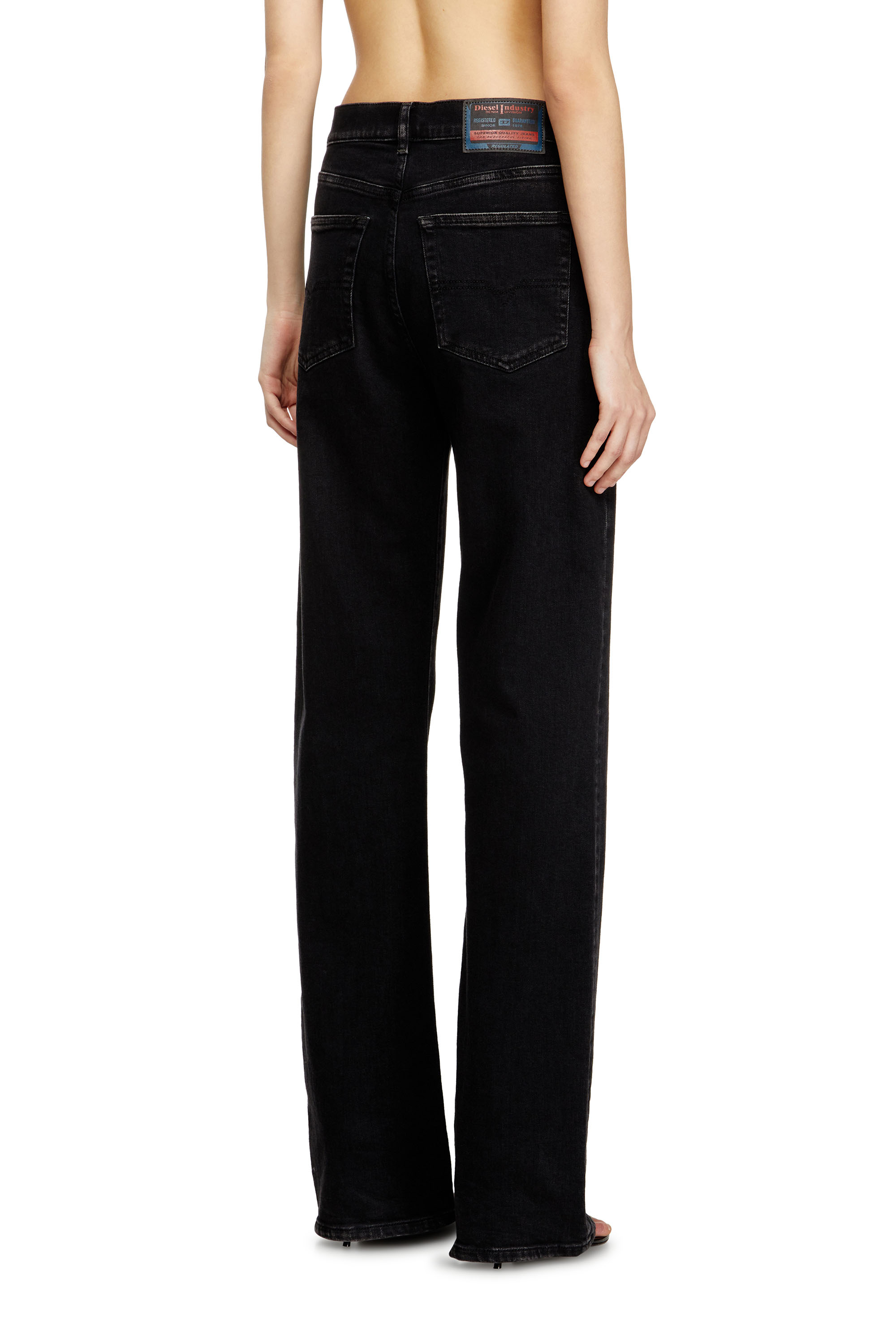 Regular Jeans 1971 D-Sent 09N89, Schwarz/Dunkelgrau Diesel - Damen Regular Jeans 1971 D-Sent 09N89, Schwarz/Dunkelgrau - 3