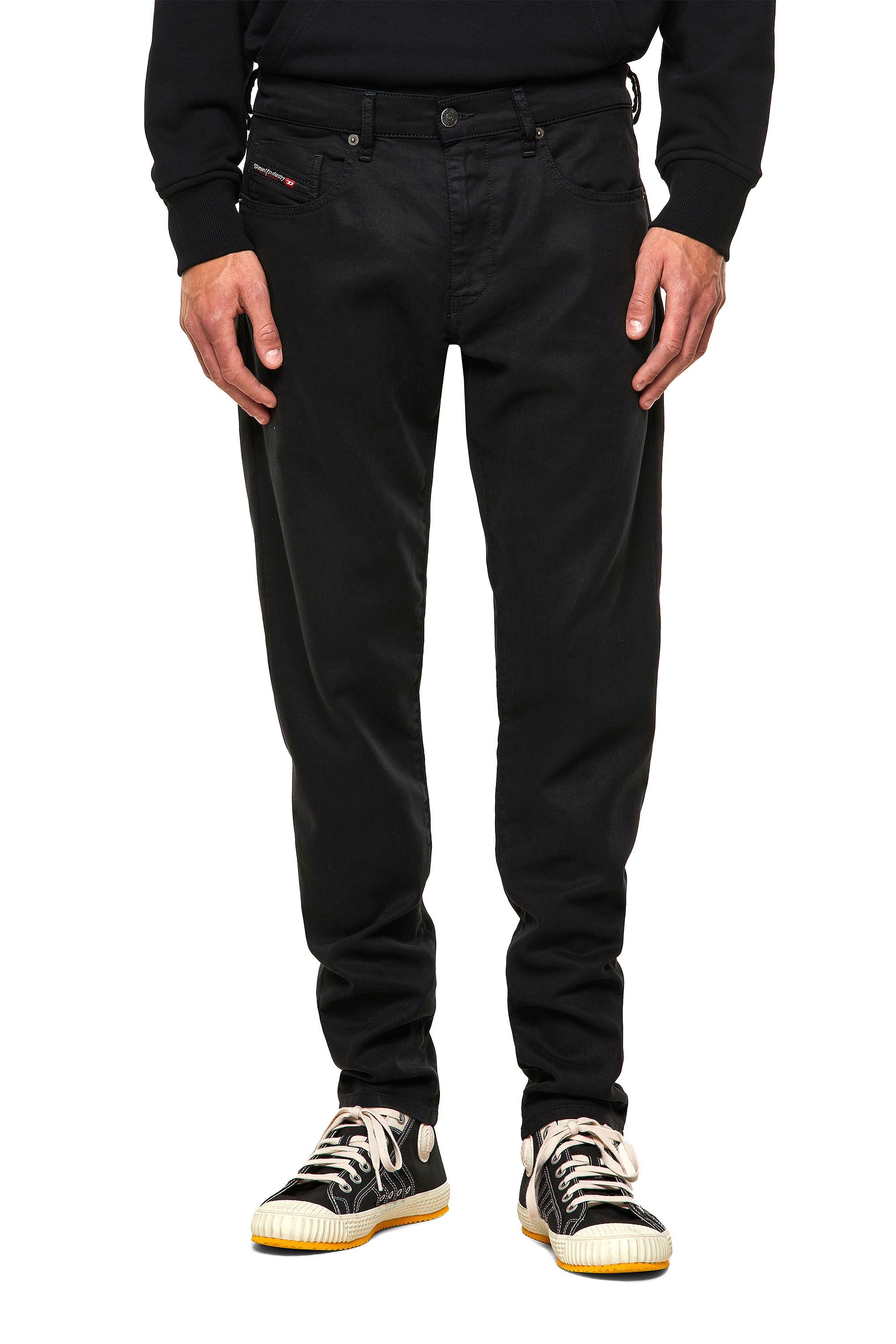 D-Strukt JoggJeans® 069NC, Schwarz/Dunkelgrau - Jeans