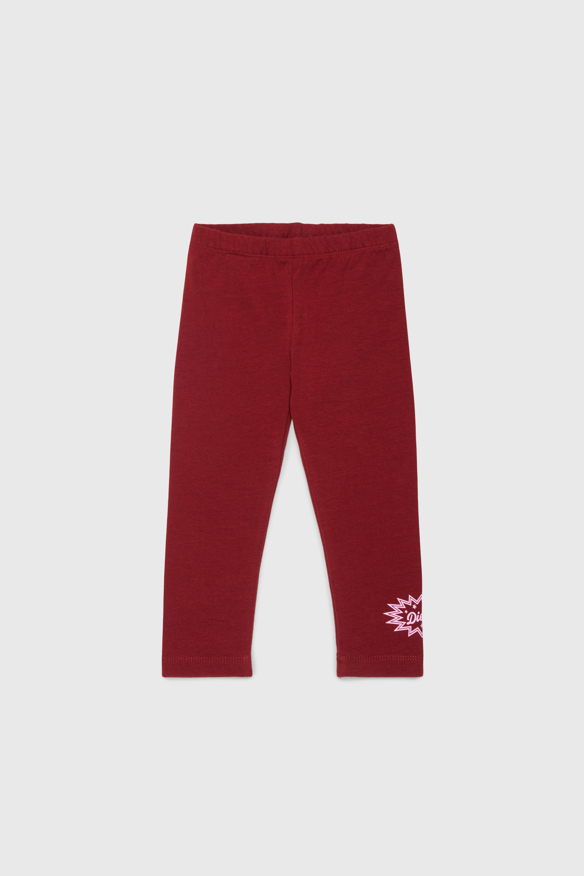 Diesel - PFUMB, Legging avec imprim&eacute; logo starburst Femme in Rouge - 1
