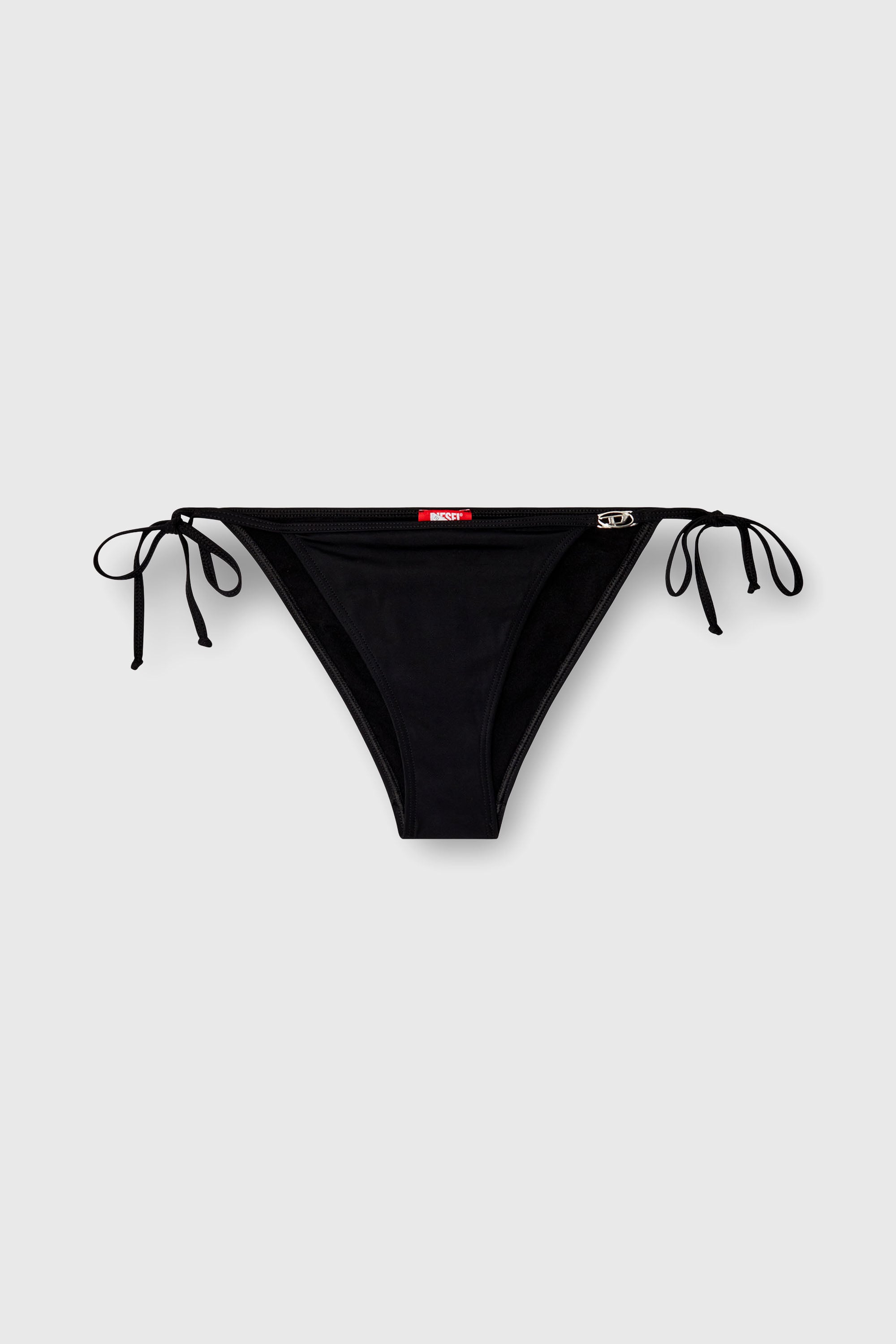 Diesel - BRIGITTES-DNM, Bas de bikini avec d&eacute;tail Oval D Femme in Noir - 2