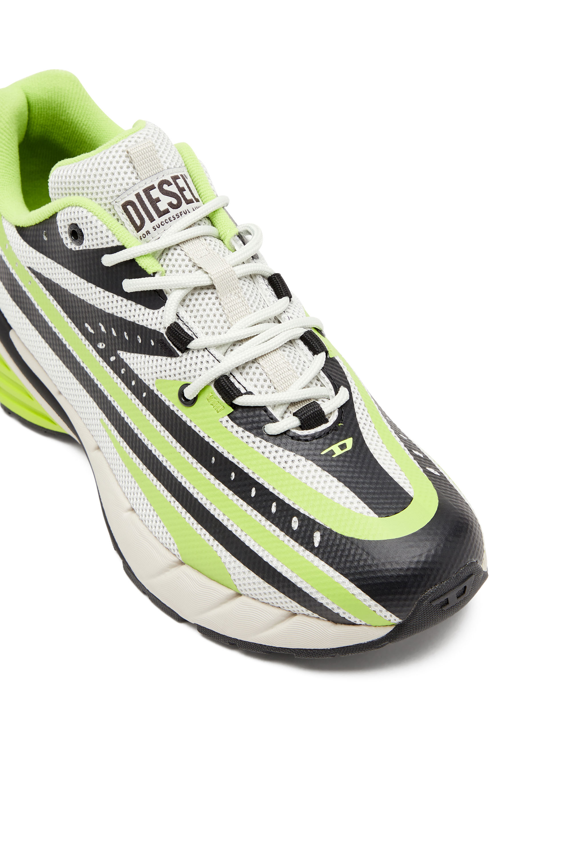 Diesel - D-AIRSPEED LOW, Uomo D-Airspeed Low-Sneaker a righe in mesh coated in Multicolor - Image 6