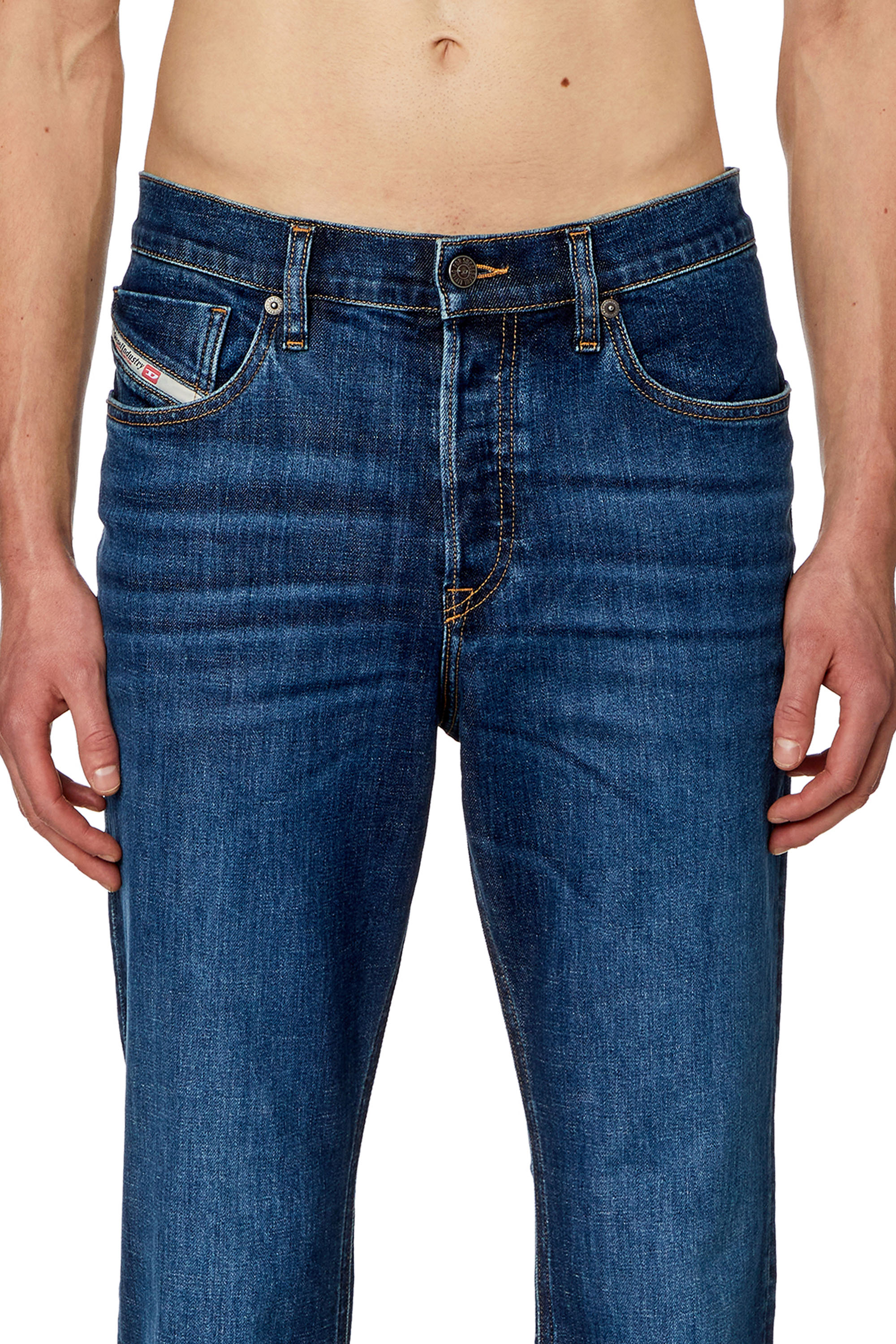 Regular Jeans 2005 D-Fining 0PFAZ, Blu Scuro Diesel - Regular Jeans 2005 D-Fining 0PFAZ Uomo, Blu Scuro - Image 5