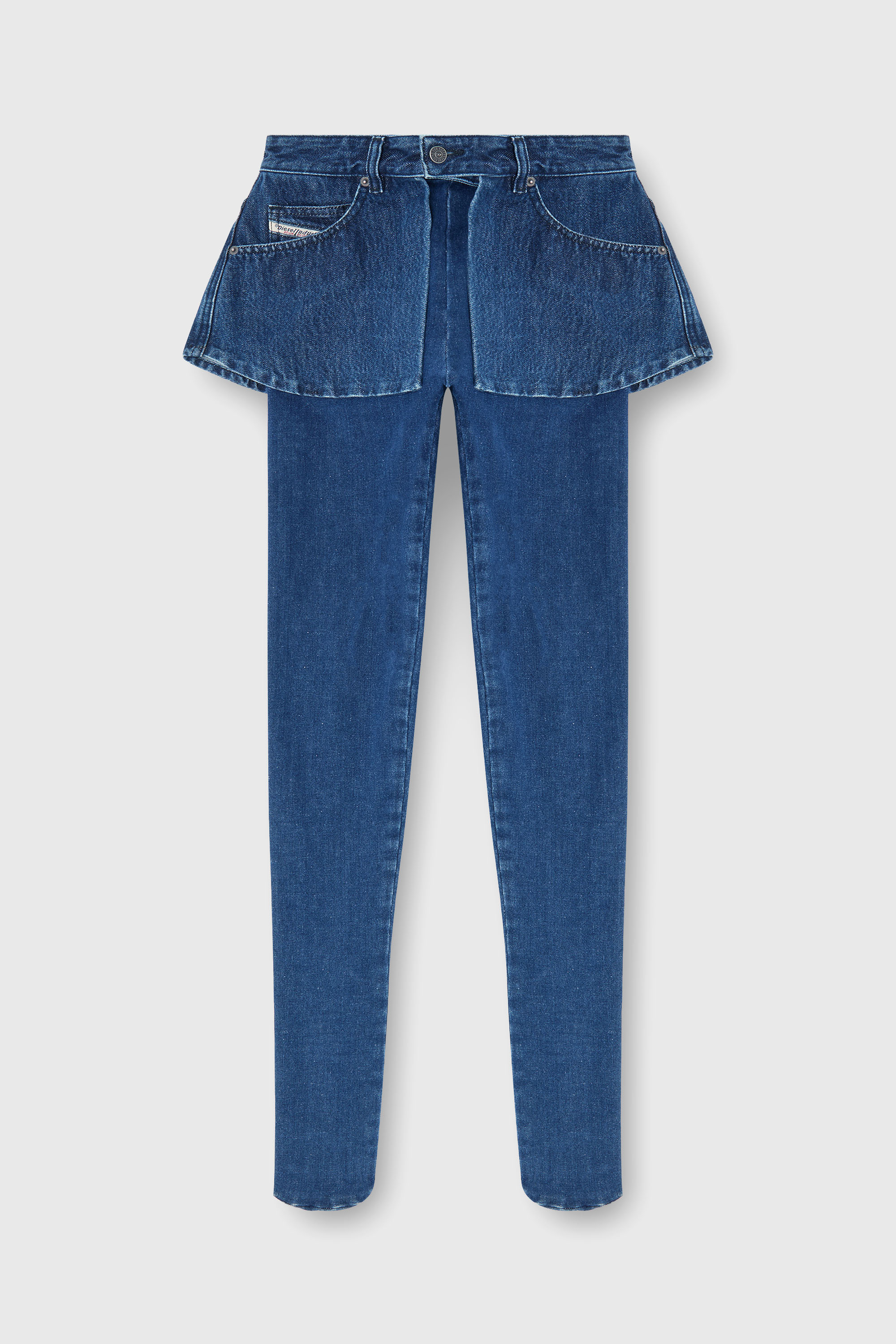 Diesel - Skinny Jeans D-Spika 09R31 Donna, Blu Scuro - Image 7