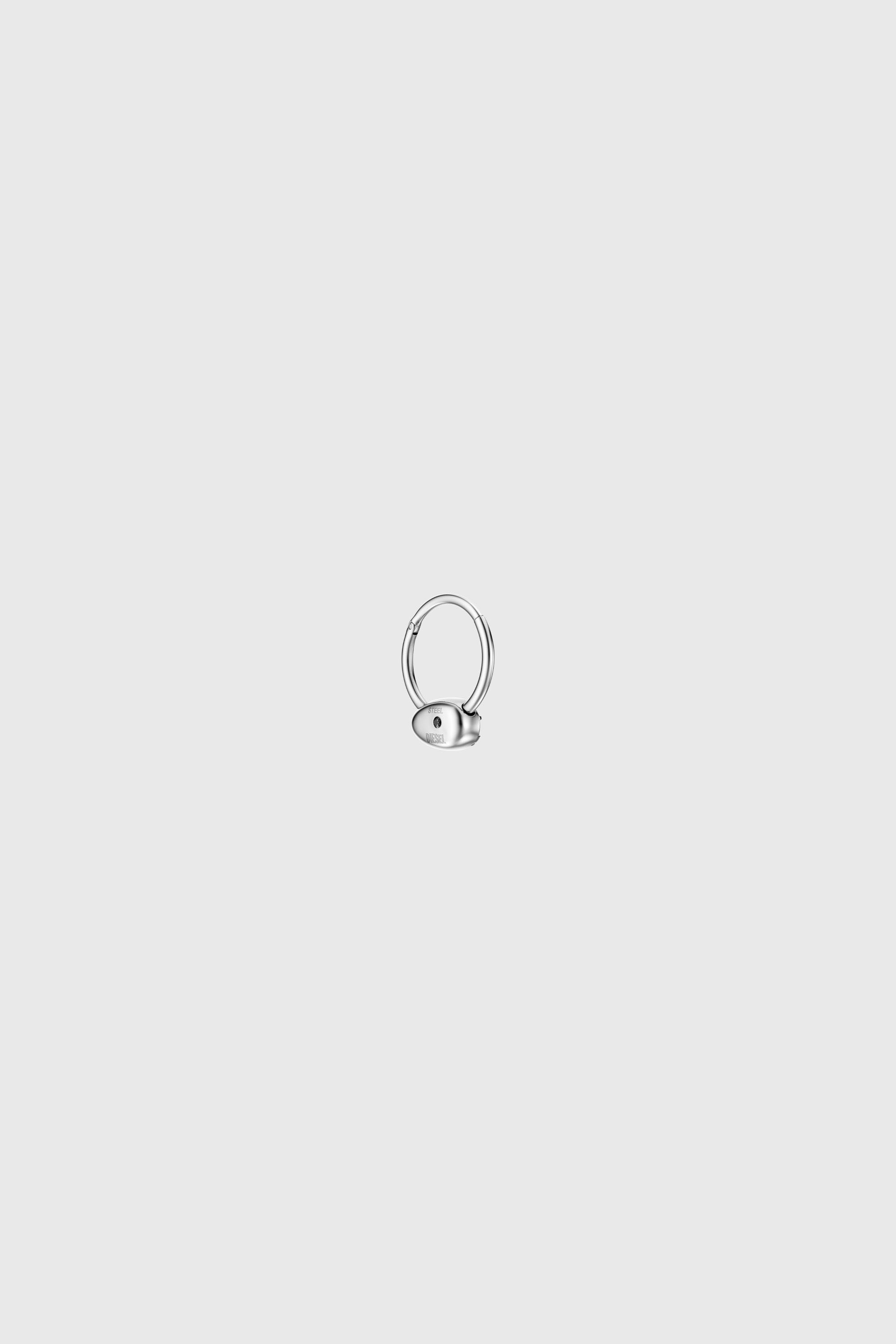 Diesel - DX1701040 JEWELLERY, Unisex Septum-Piercingschmuck aus Edelstahl in Silber - 3