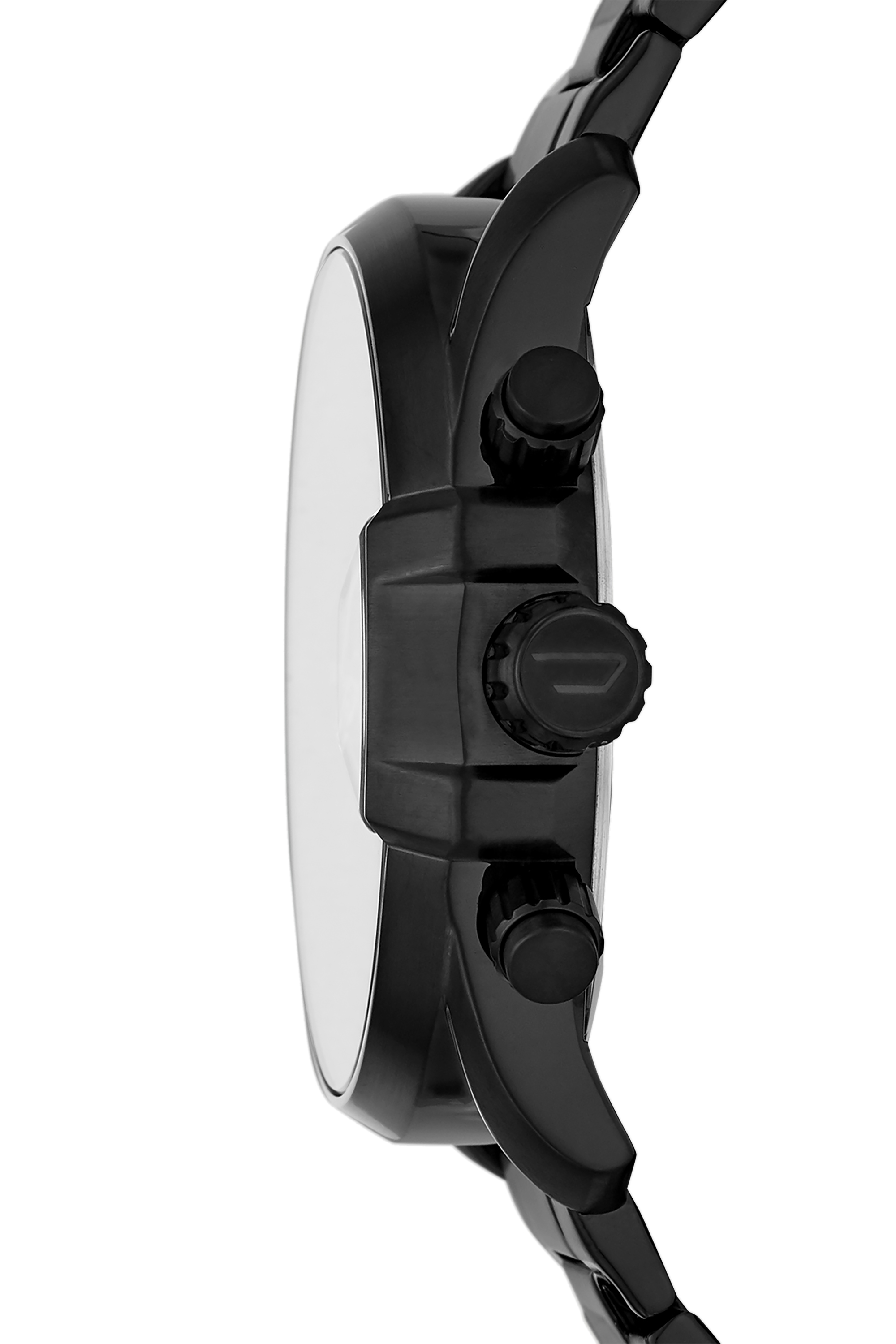 Diesel - DZ4524, Montre chronographe MS9 en acier inoxydable noir Homme in Noir - 3