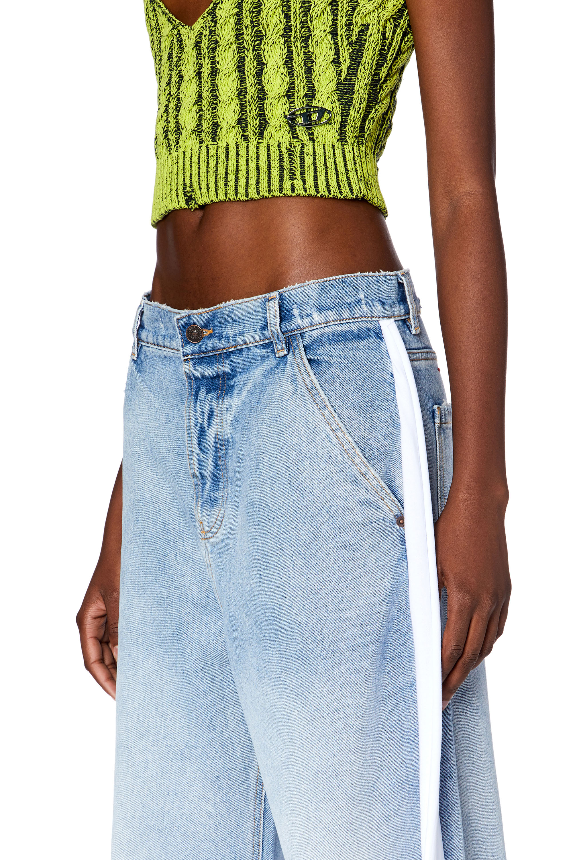 Diesel - Straight Jeans 1996 D-Sire 0EMAG, Bleu Clair - Image 3