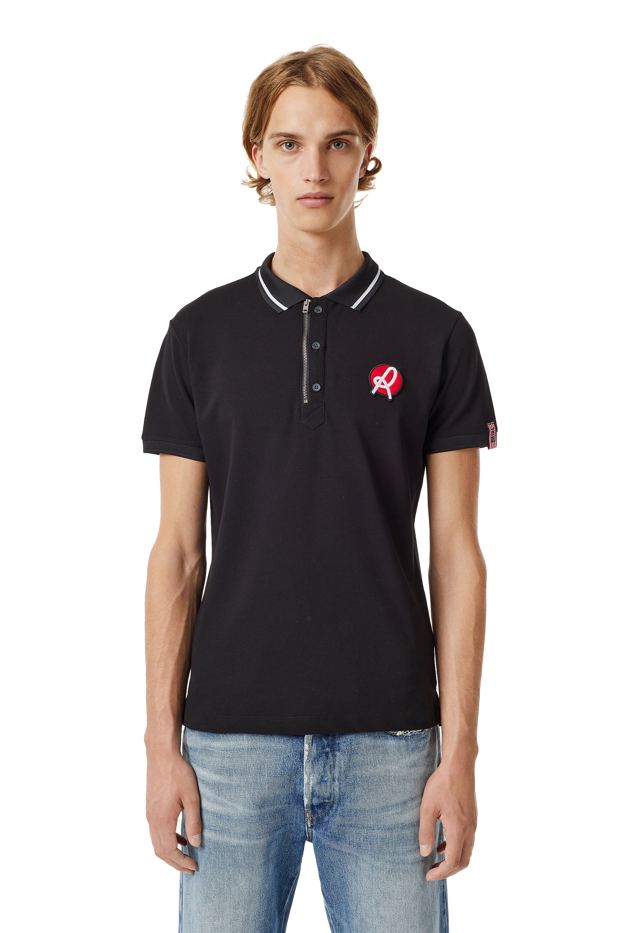 LR-T-HART-VIC, Noir - Polos