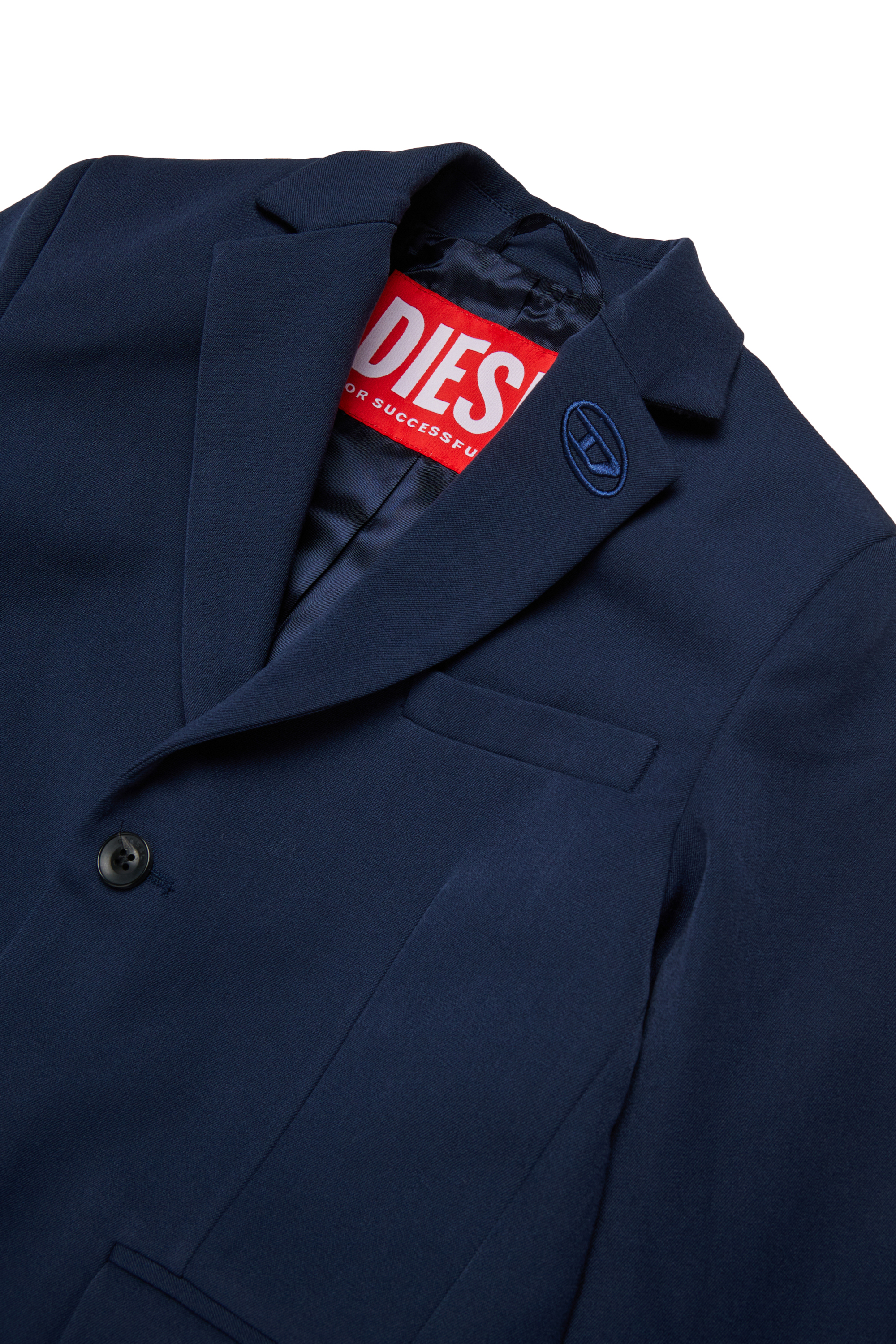 Diesel - JTIMO, Veste avec poches passepoilées Homme in Bleu - 3