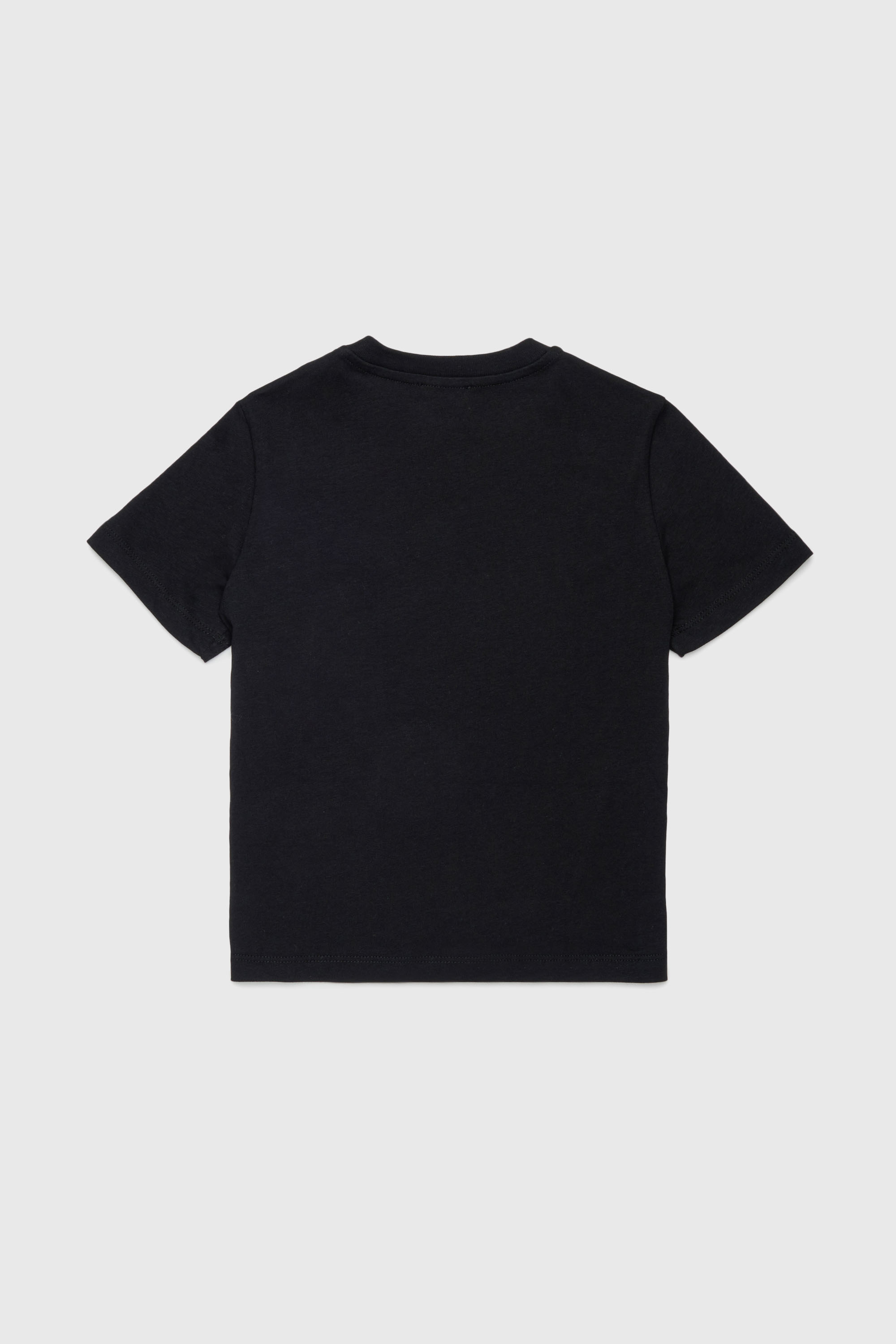 Diesel - TPALLY, T-shirt in cotone con logo in paillettes Donna in Nero - 2