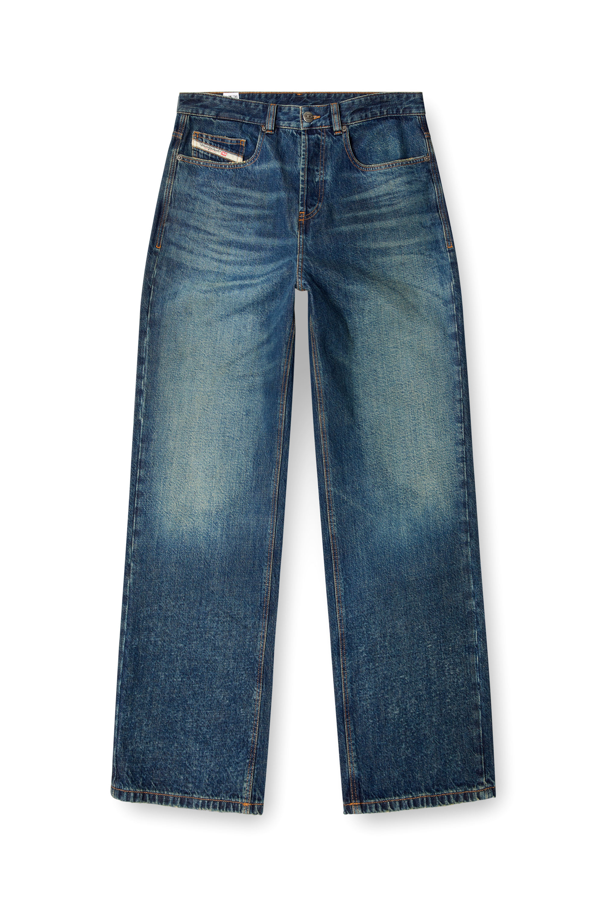 Diesel - Herren Relaxed Jeans 2001 D-Macro 0ABDJ, Mittelblau - 3