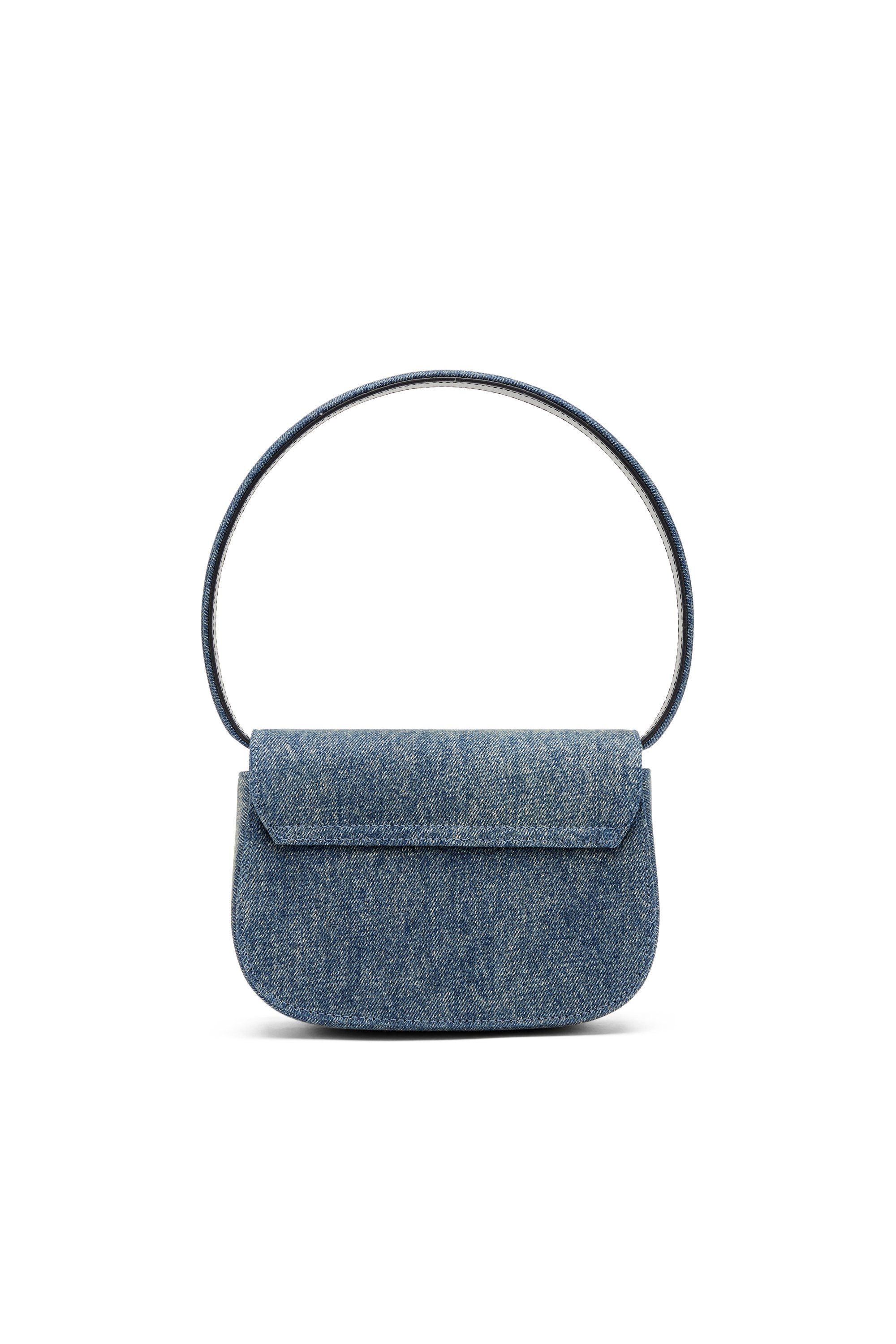 Diesel - 1DR, 1DR-Iconica borsa a spalla in denim solarizzato Donna in Blu - 2