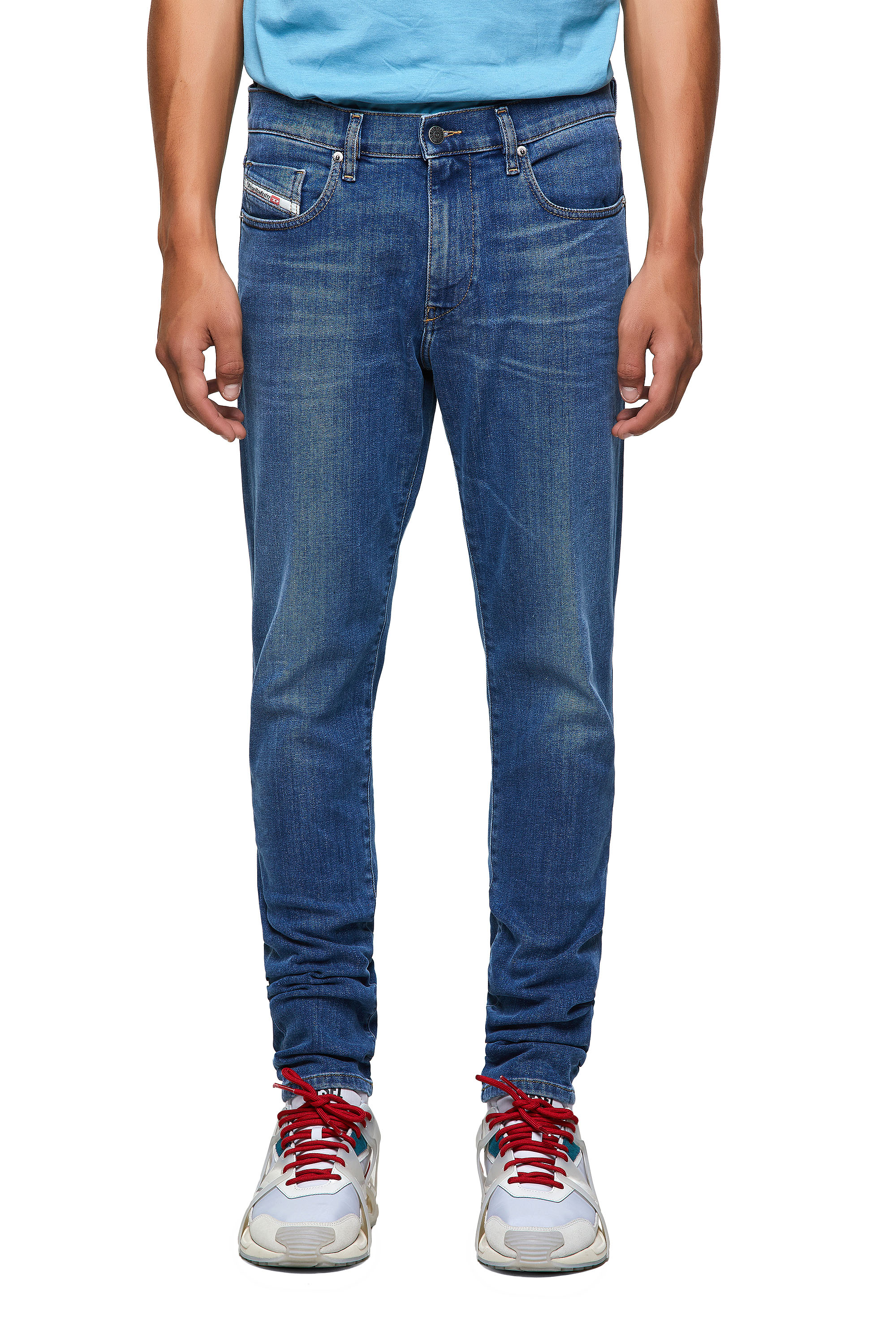 D-Strukt 09A80, Blu medio - Jeans