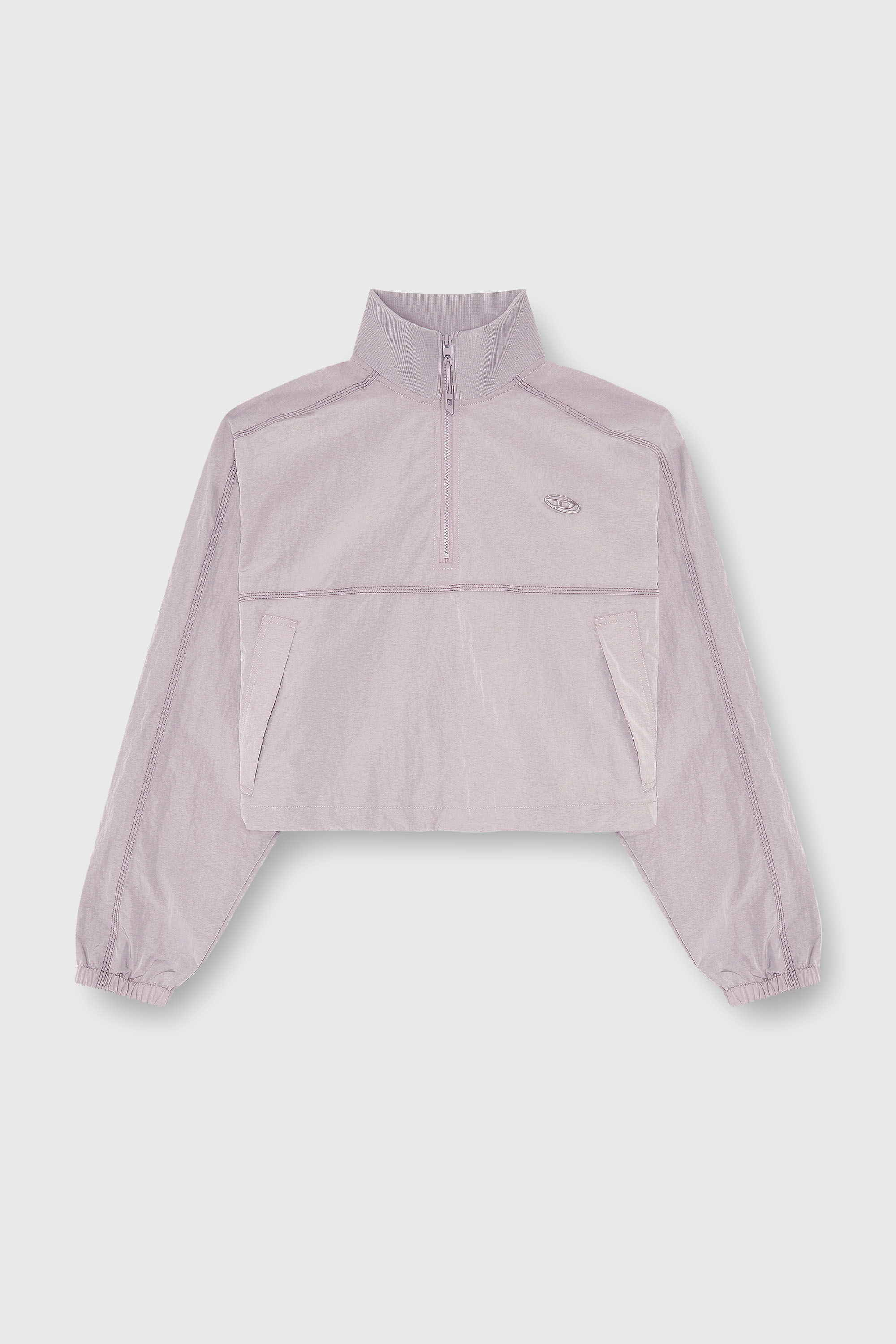 Diesel - G-ANOCK, Veste en nylon relaxed &agrave; col montant Femme in Violet - 2